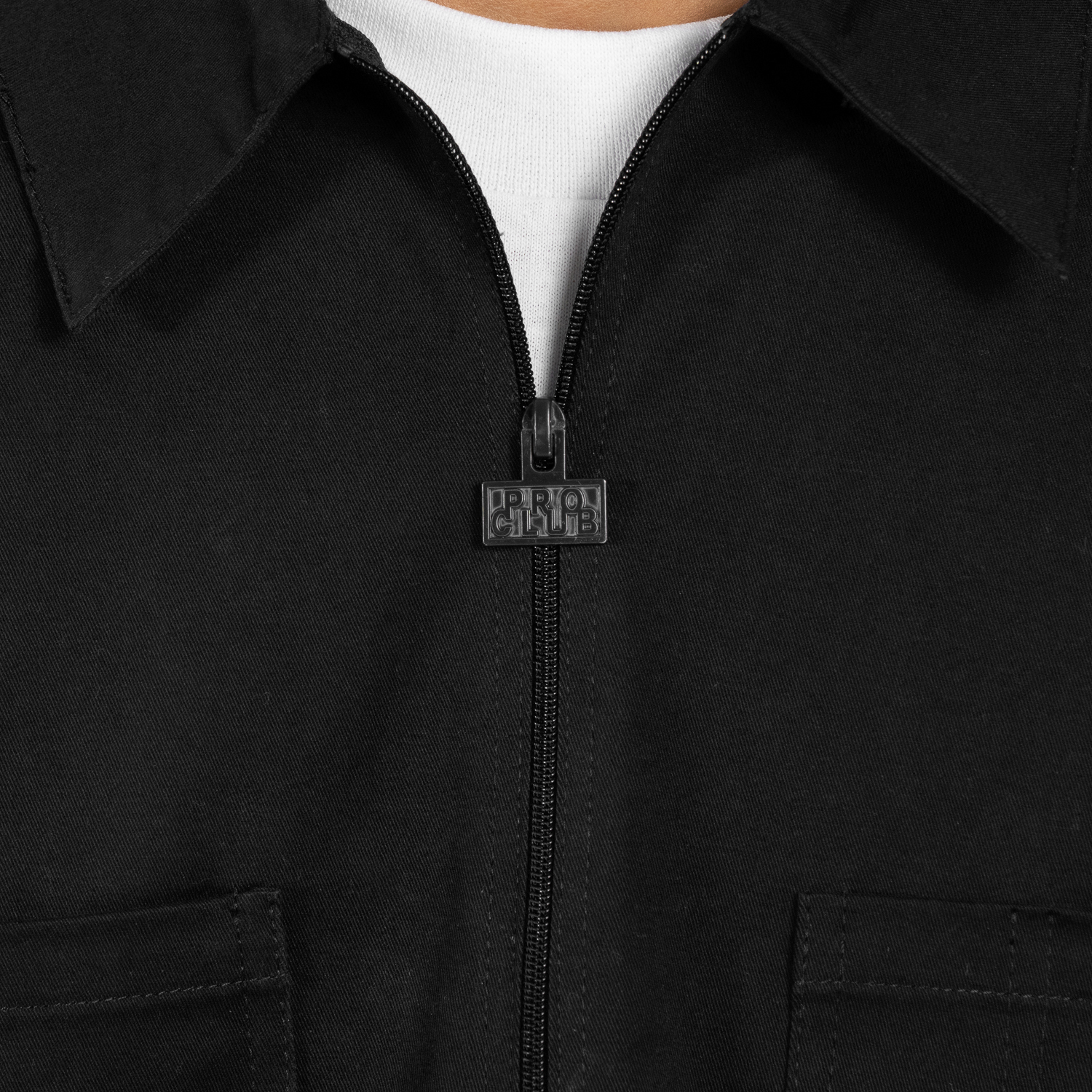 Heavyweight Quarter Zip Work Shirt (image 4 of 5)