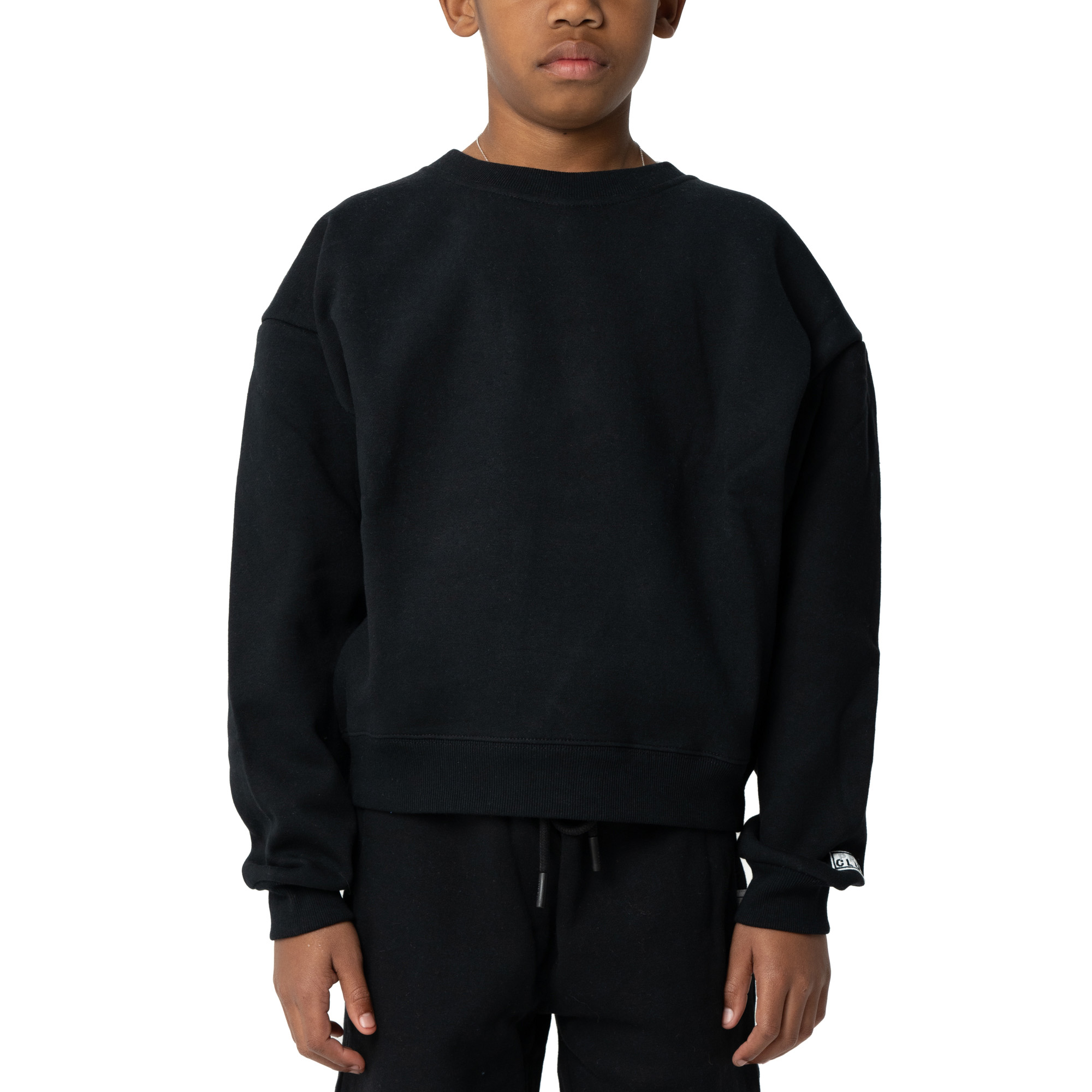 Kid's Oversized Fleece Crewneck (image 1 of 3)