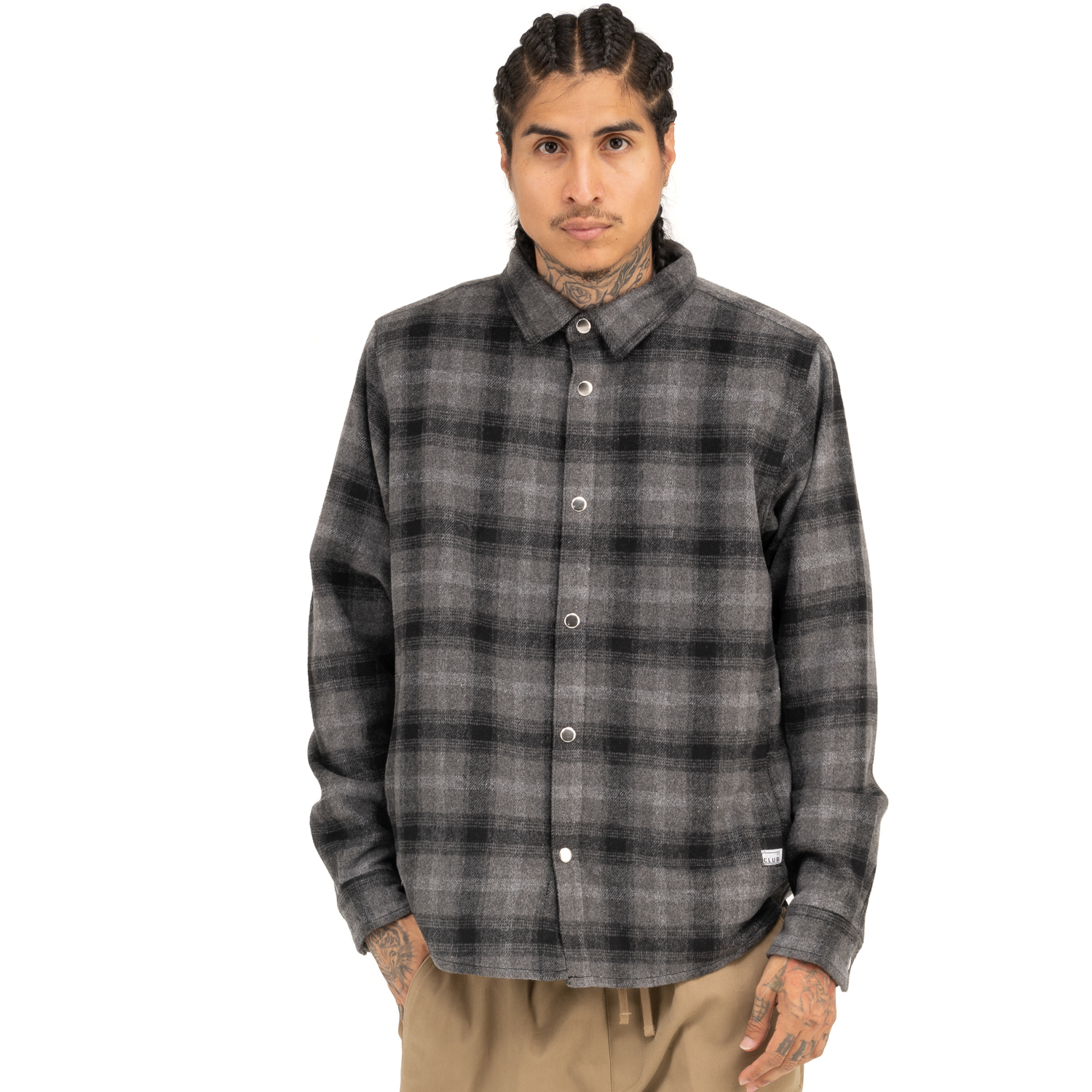 Heavyweight Flannel Shirt Jacket (image 4 of 7)