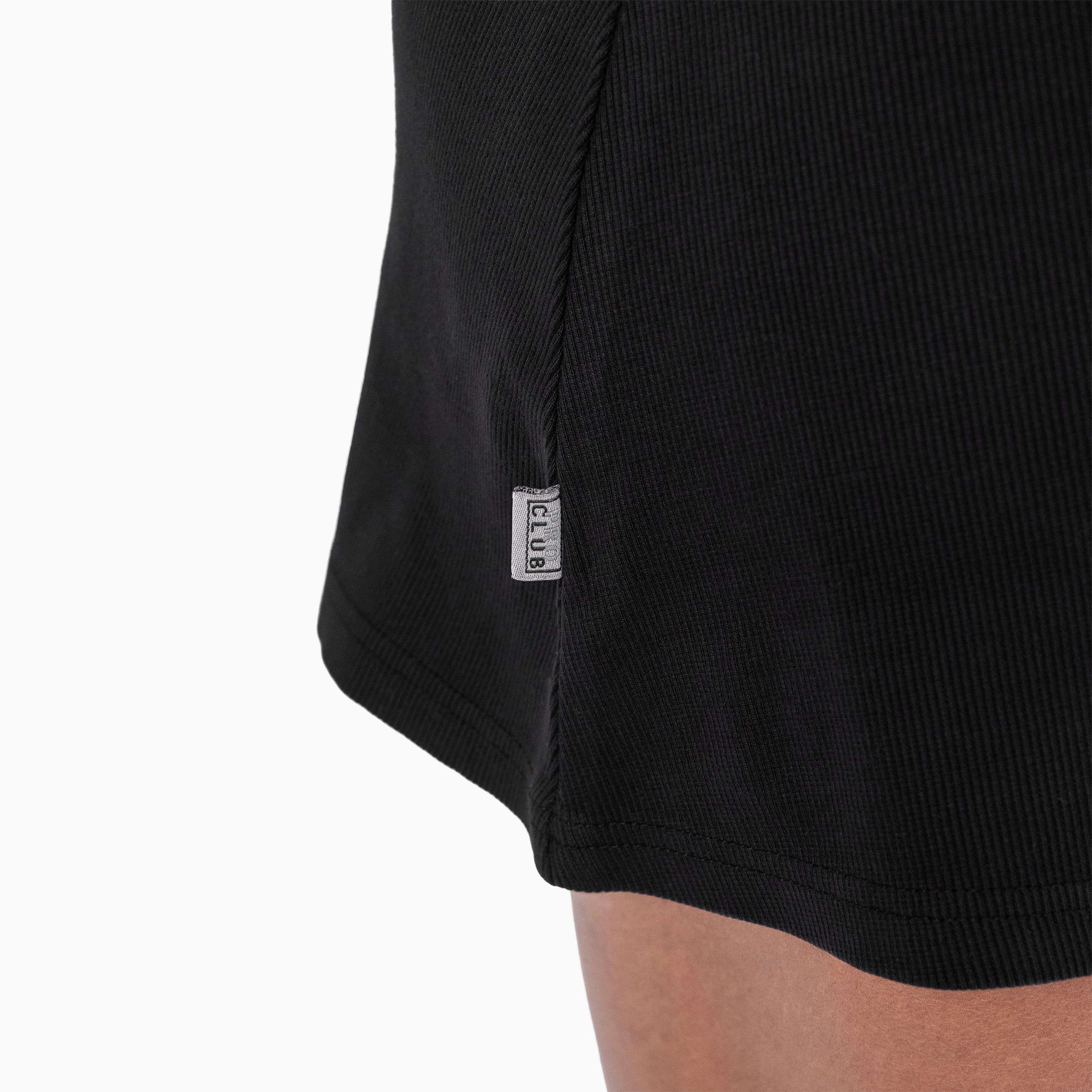 Heavyweight Rib Flare Dress (image 4 of 4)