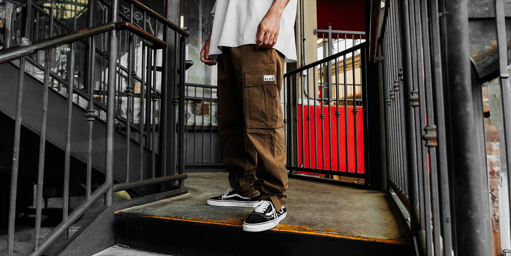 Ripstop Nylon Cargo Pants lifestyle photo 3