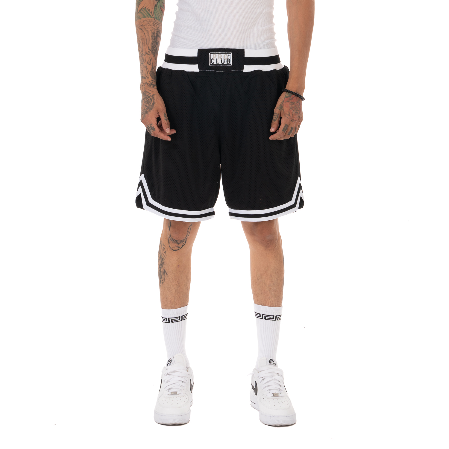 7.5in Inseam Above Knee Fit Classic Basketball Shorts (image 1 of 4)