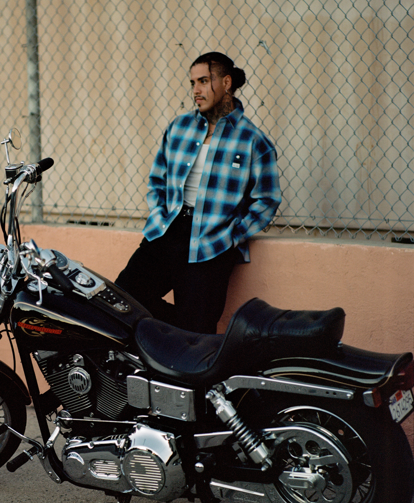 Heavywide Ombre Flannel Shirt lifestyle photo 4