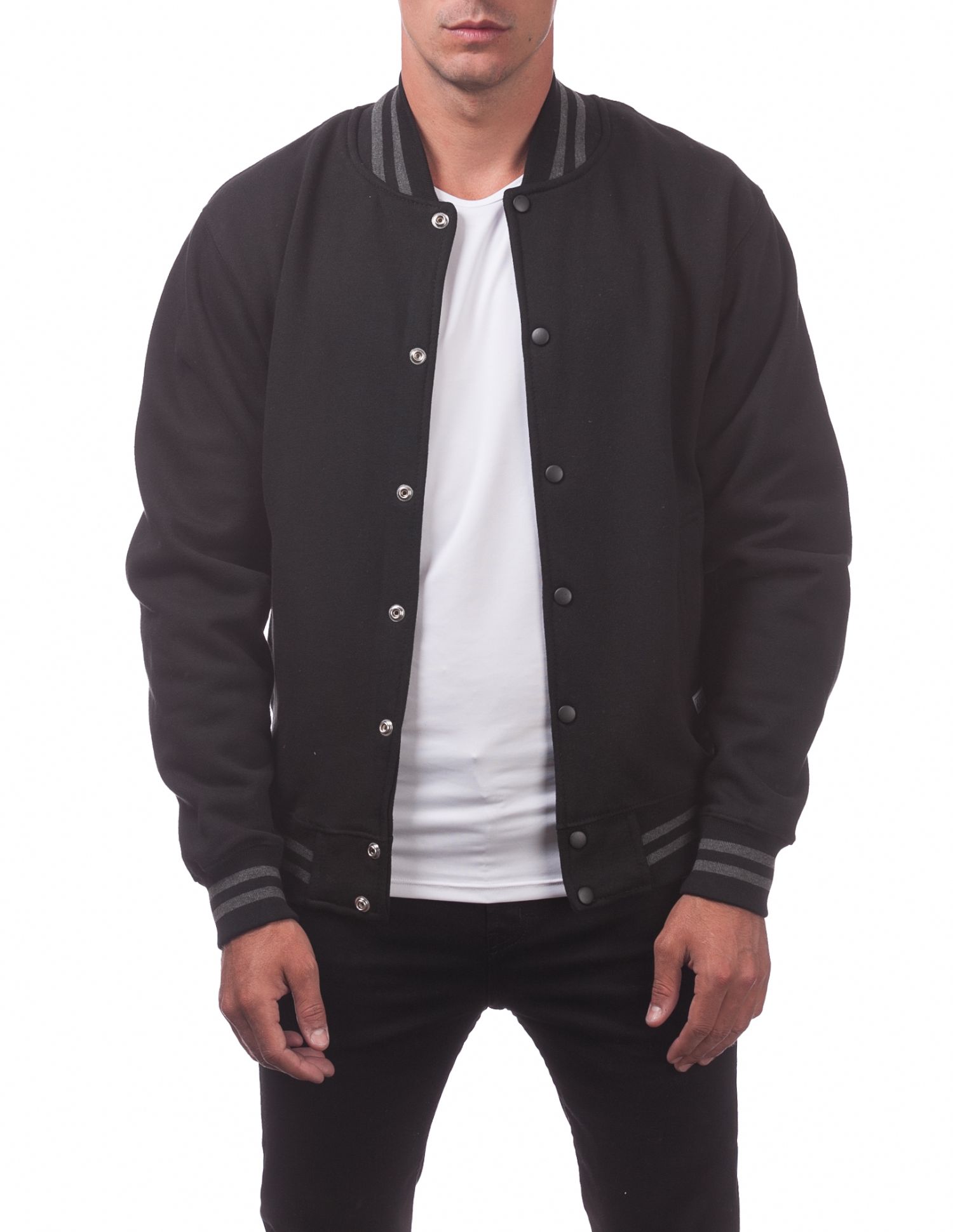 Varsity Fleece Baseball Jacket