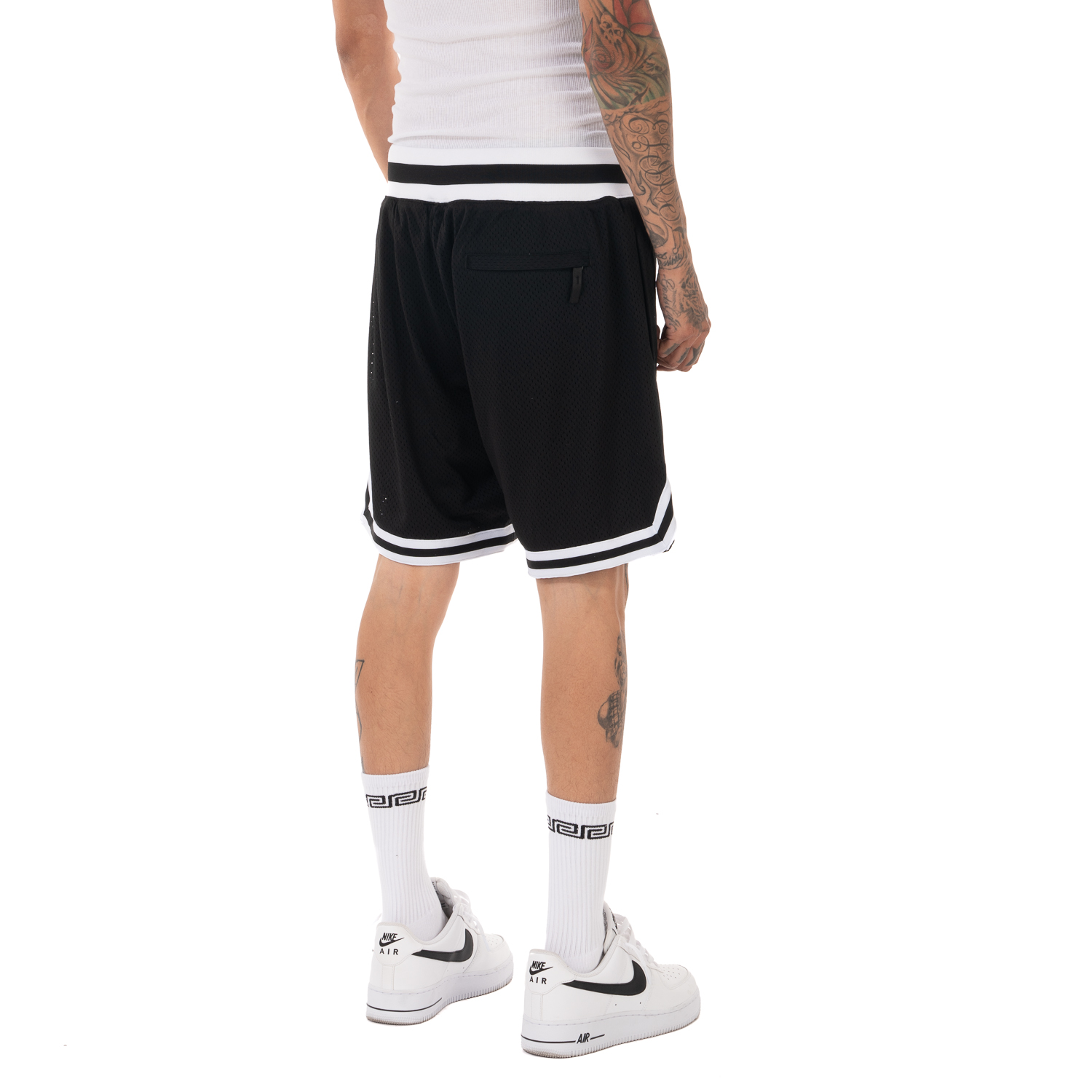 7.5in Inseam Above Knee Fit Classic Basketball Shorts (image 3 of 4)