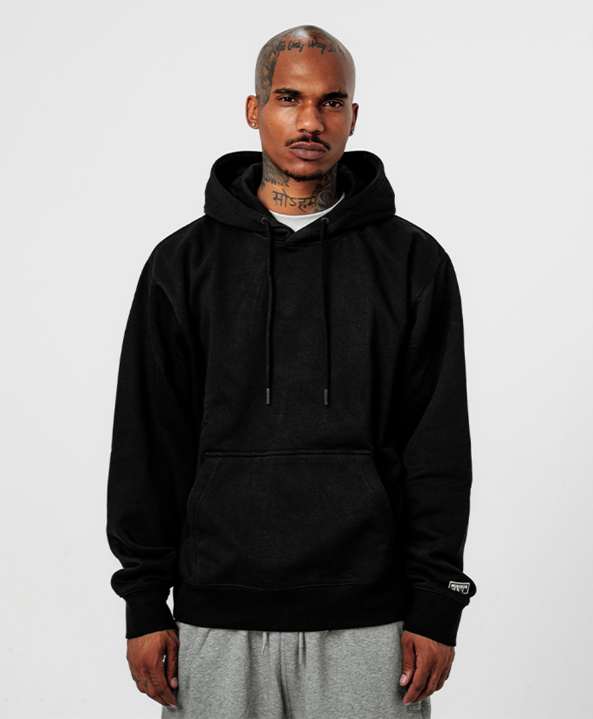 Heavyweight Basic Hoodie lifestyle photo 4