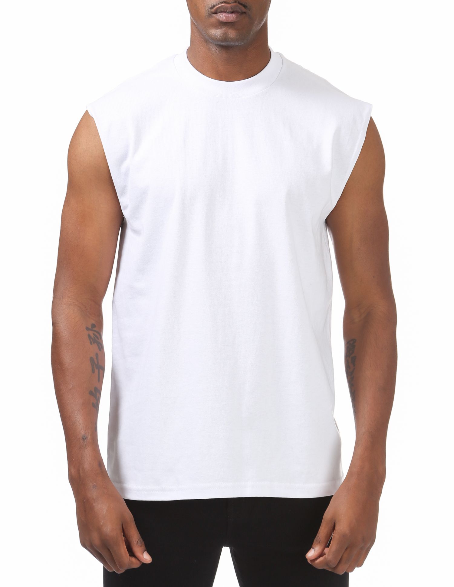 Heavyweight Sleeveless Muscle T-Shirt (image 1 of 5)