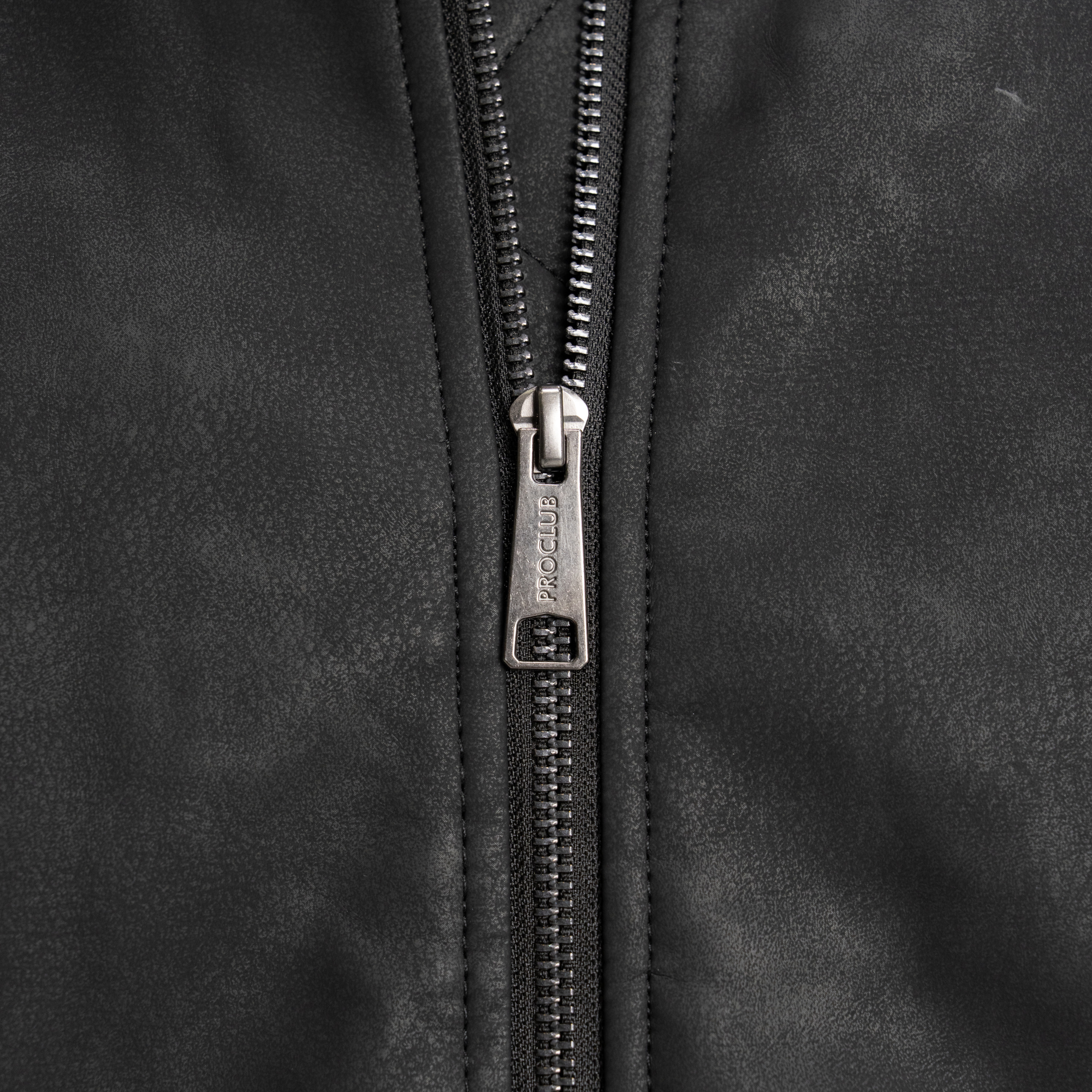 Heavywide Vegan Leather Bomber Jacket (image 7 of 8)