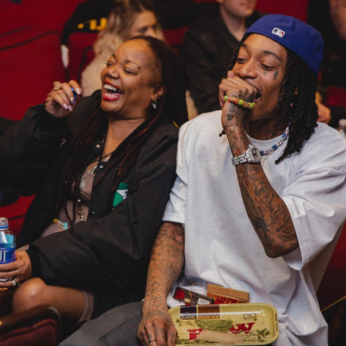 Wiz khalifa laughing