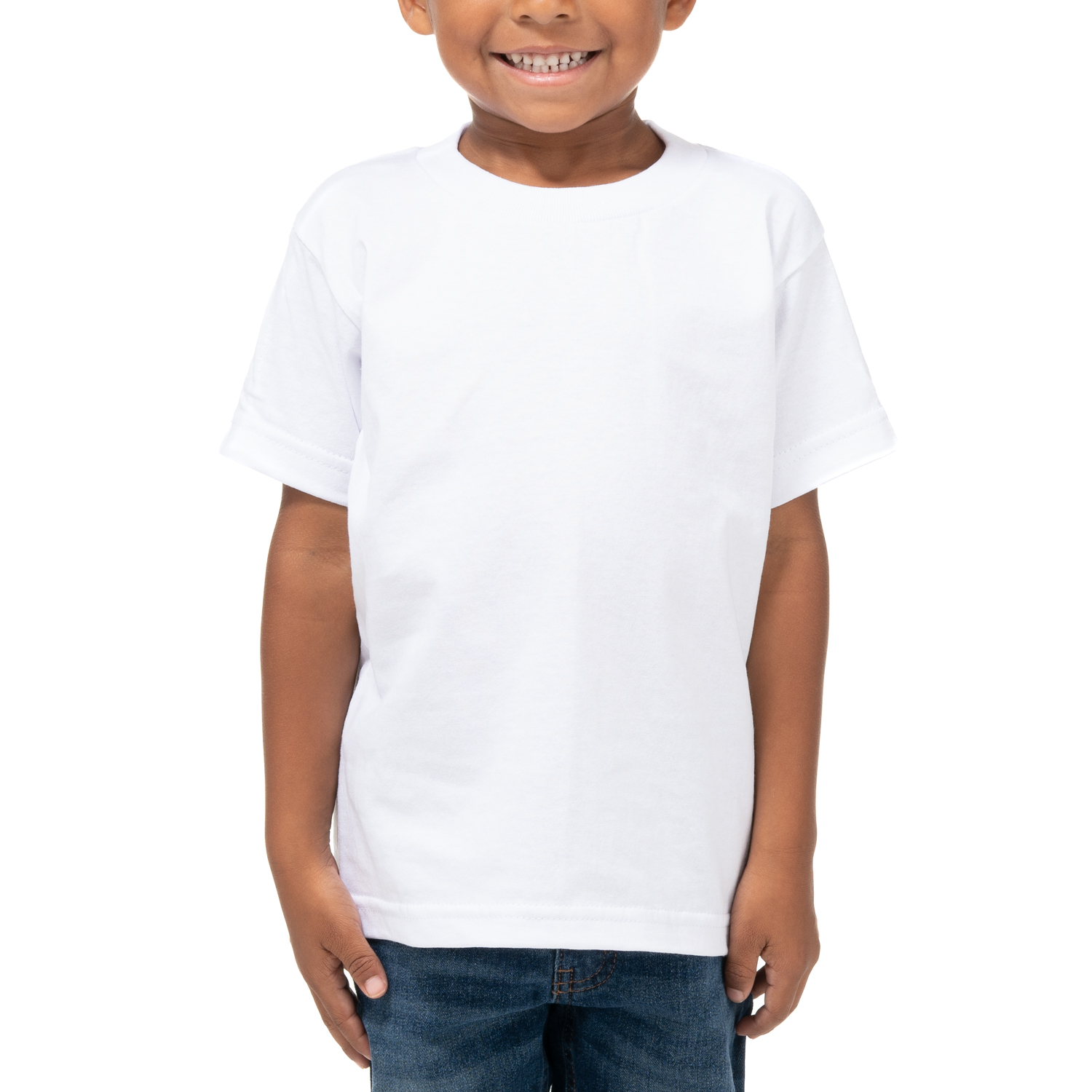 Toddler Short Sleeve Crew Neck Tee (image 1 of 2)
