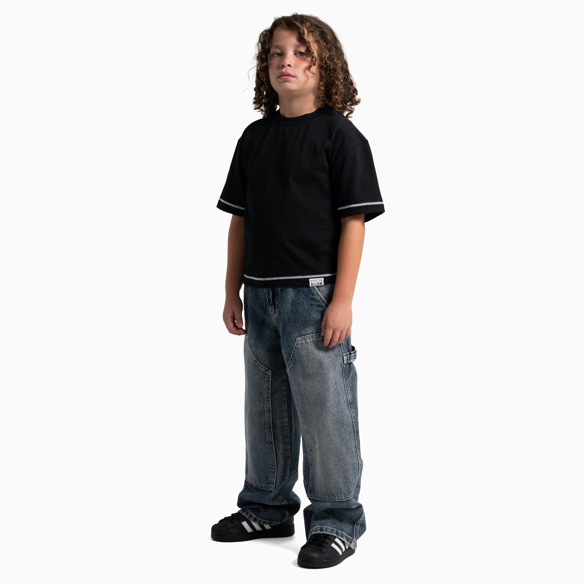 Kid's Double Knee Carpenter Denim (image 3 of 7)