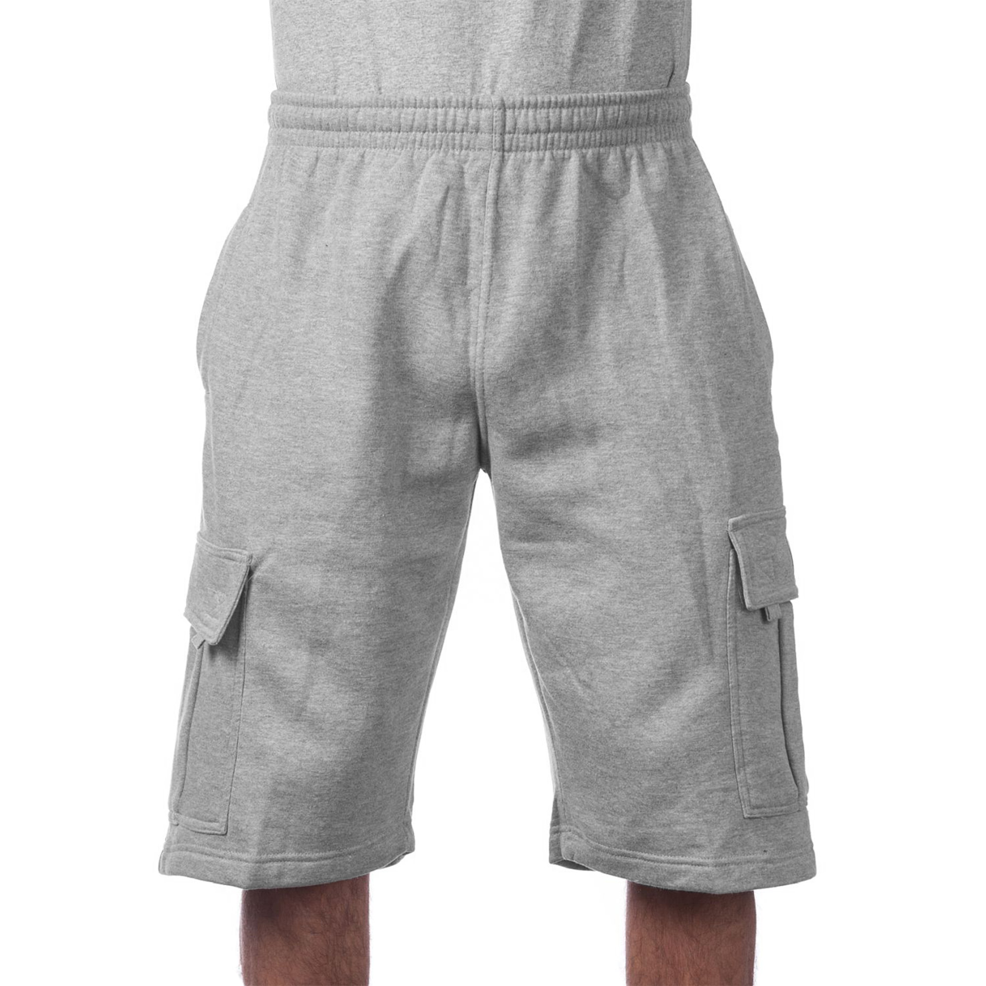 Fleece Cargo Shorts