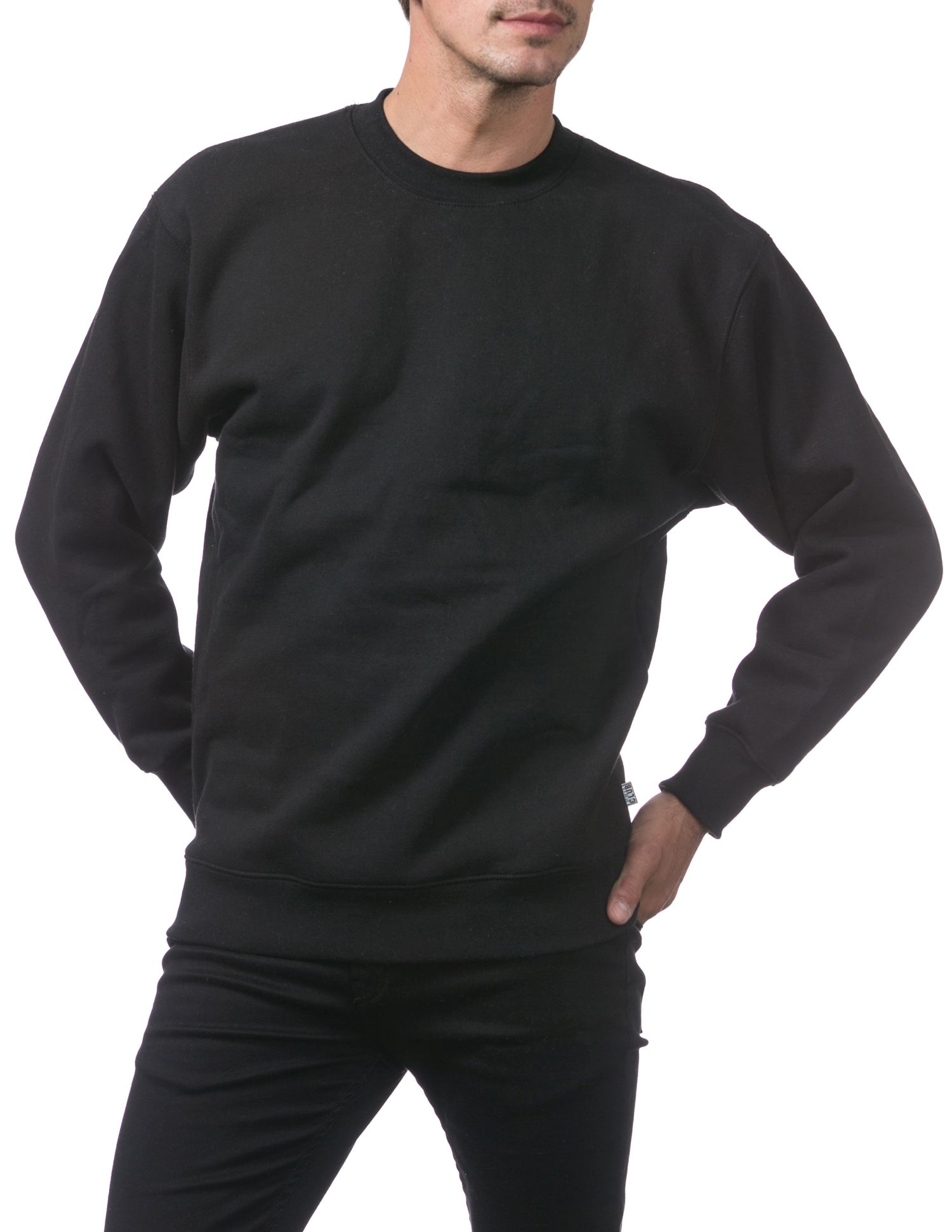Comfort Crew Neck Fleece Pullover Sweater (9oz) (image 5 of 5)