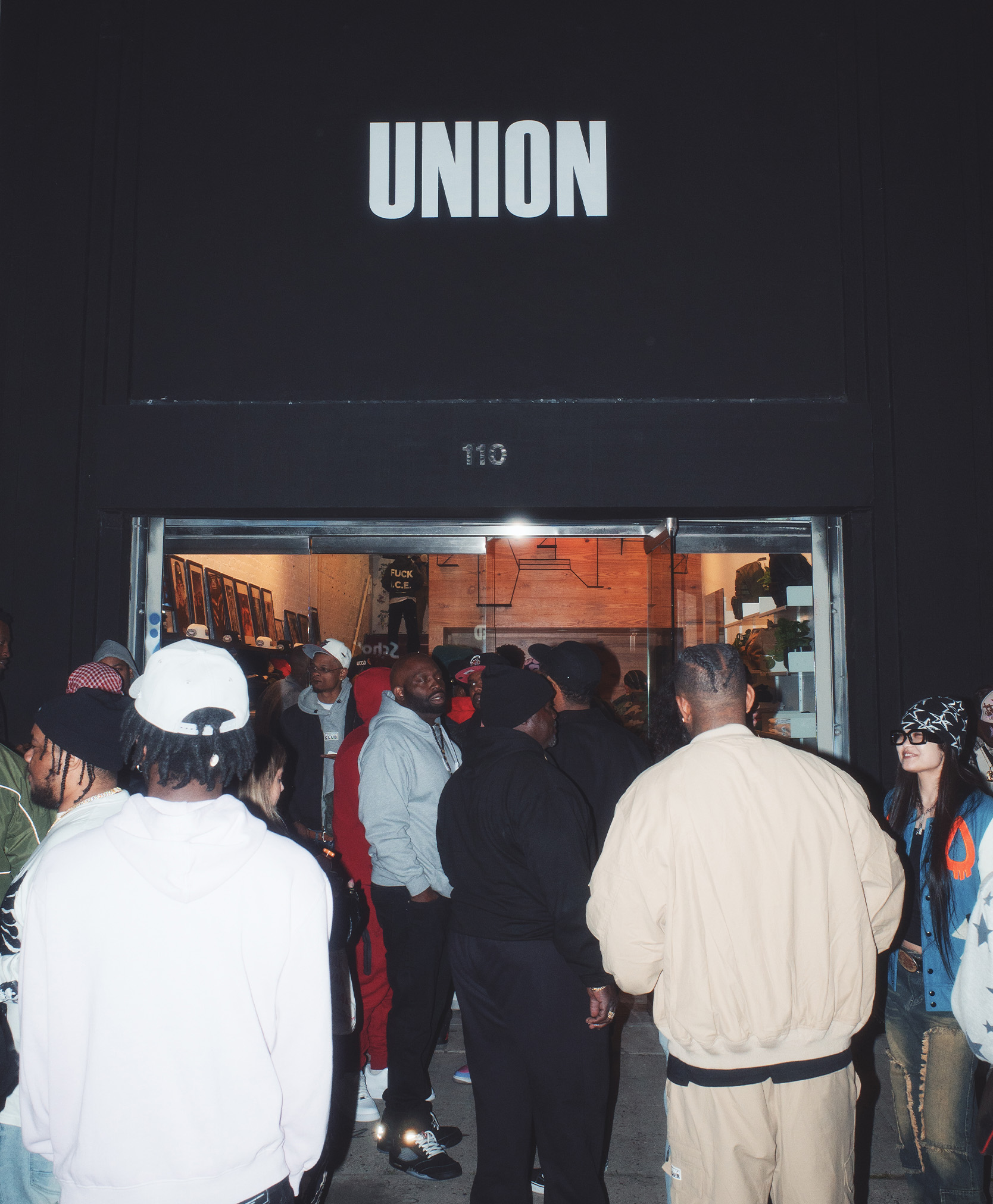 Union Los Angeles Dough Networkz Black Tee lifestyle photo 5