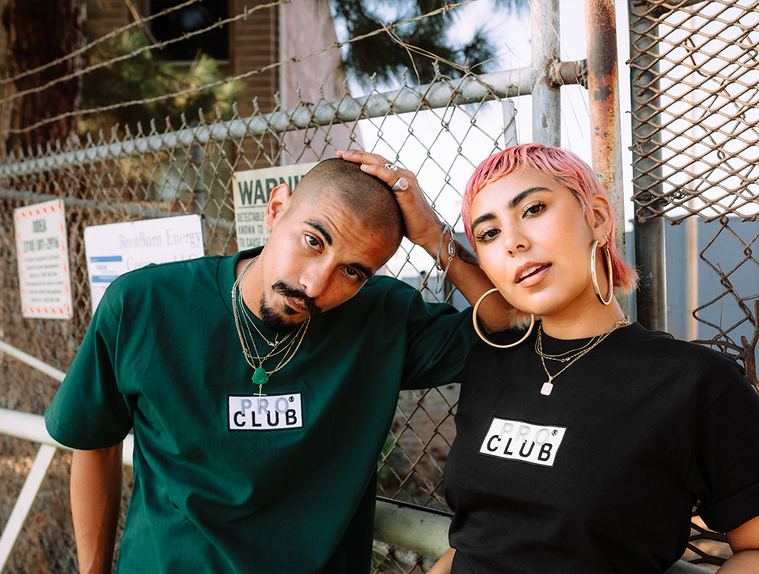 Heavyweight Short Sleeve Embroidered Box Logo Tee lifestyle photo 2