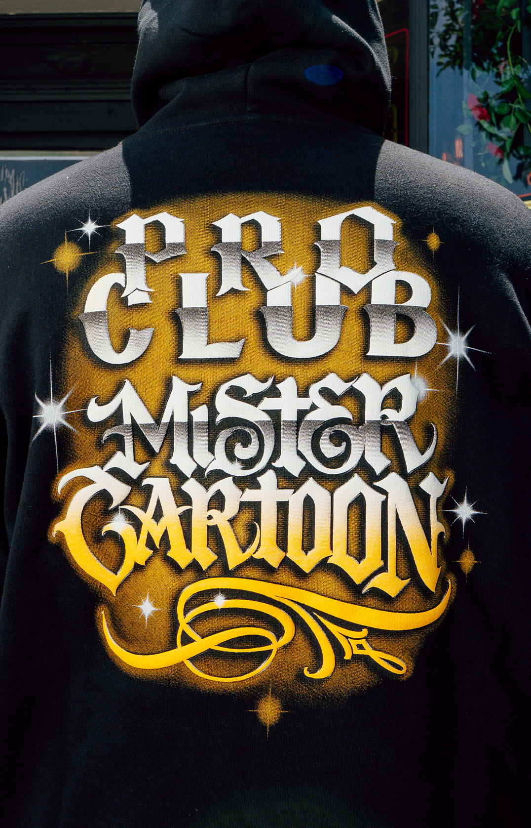 Mister Cartoon "Airbrush" Pullover Hoodie lifestyle photo 1