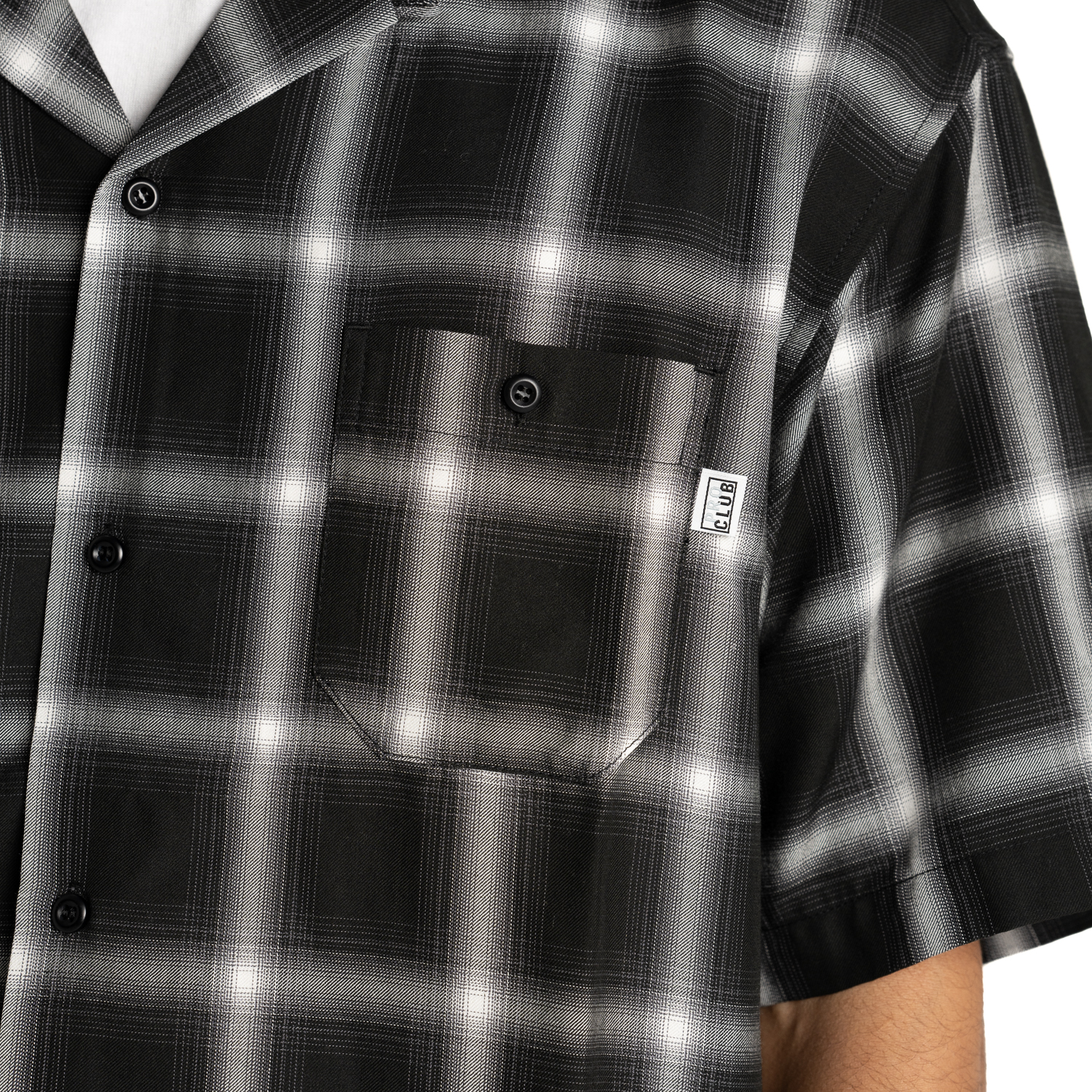 Comfort Ombre Checker Short Sleeve Shirt (image 4 of 5)