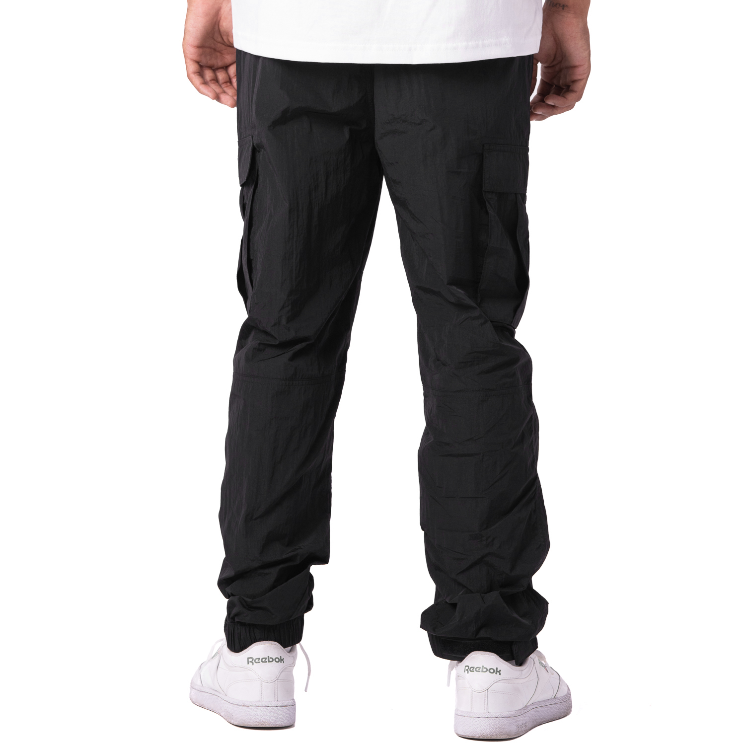 Comfort Metallic Nylon Cargo Pant (image 2 of 9)