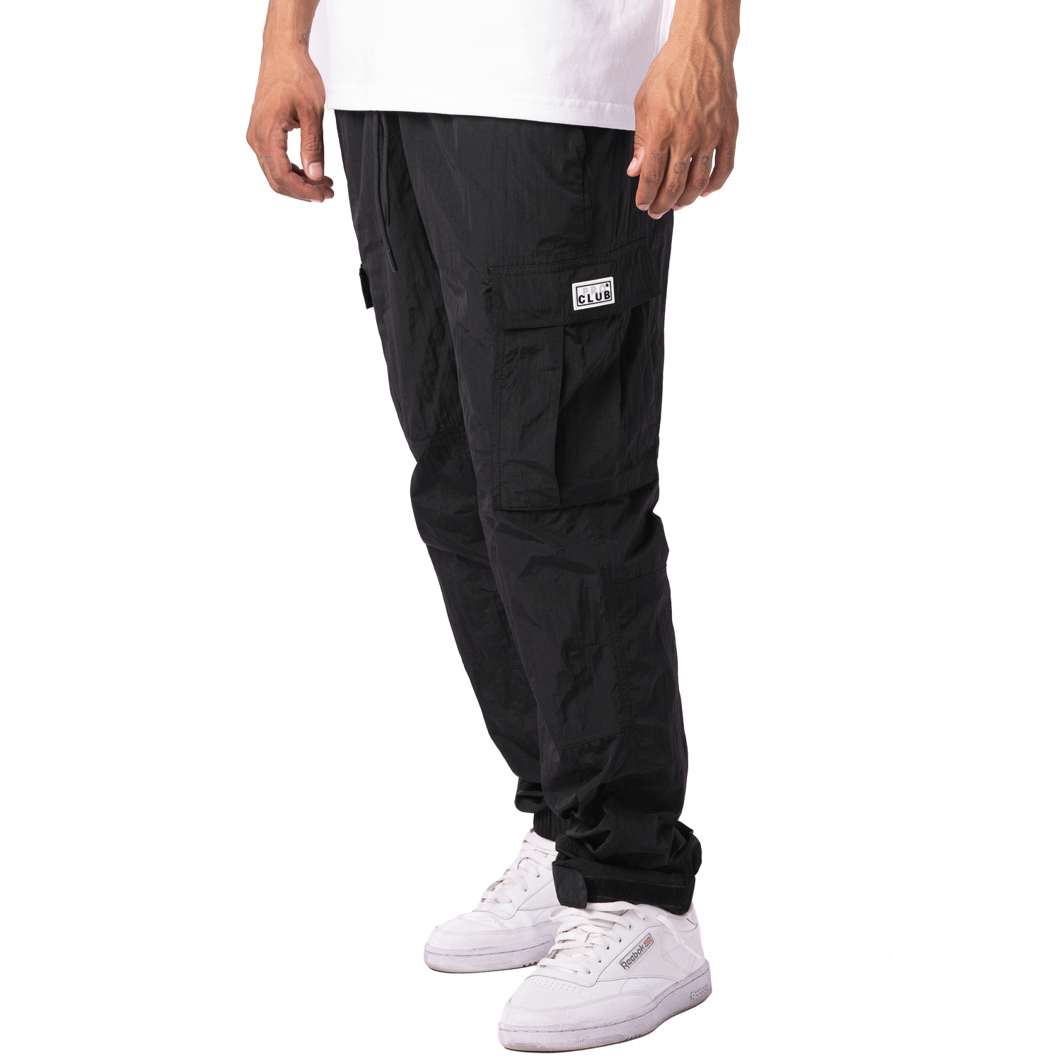 Comfort Metallic Nylon Cargo Pant (image 9 of 9)