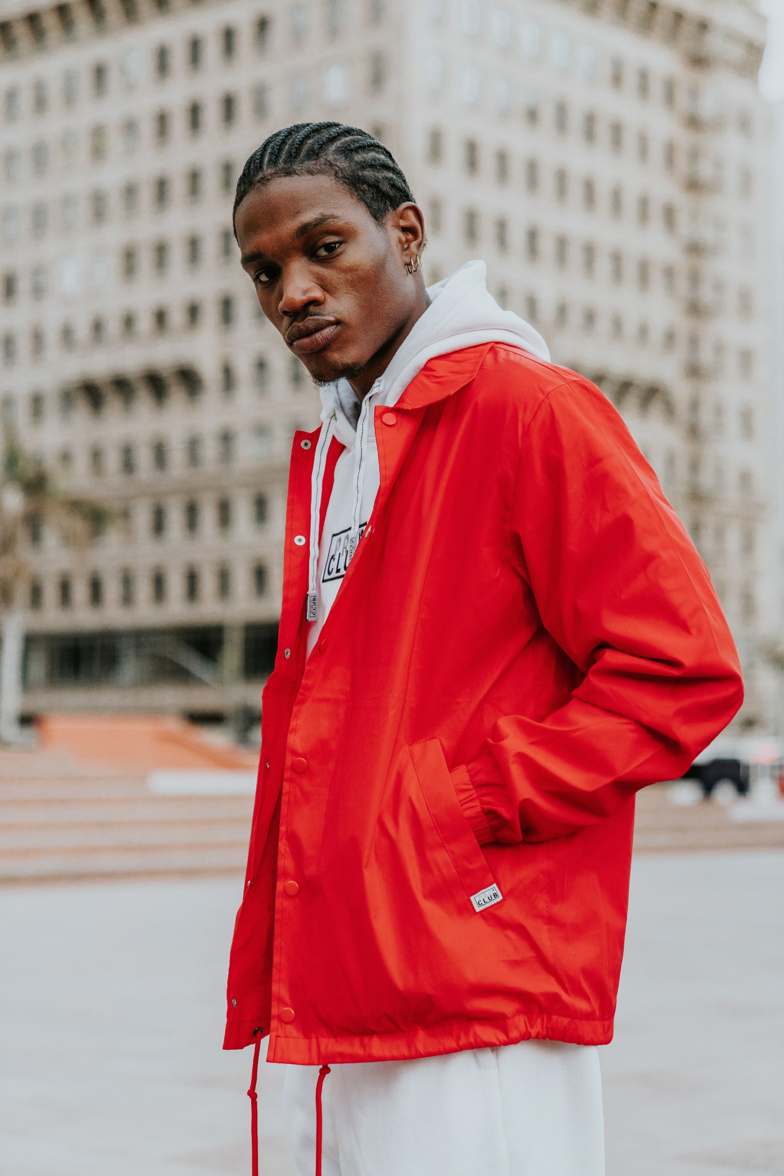 Reflective Coach Jacket lifestyle photo 1