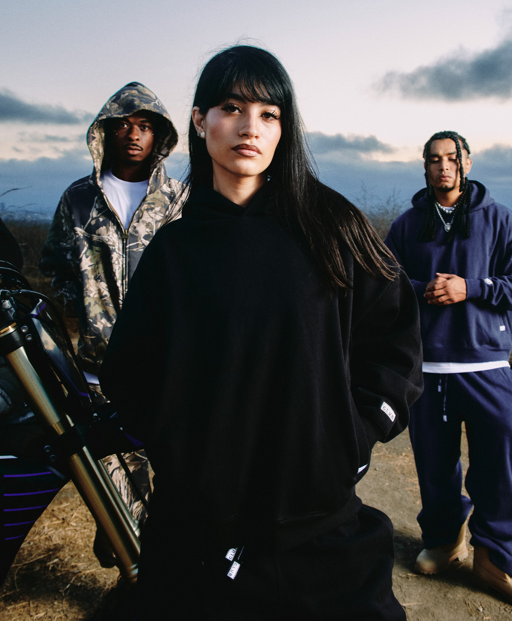 Heavywide Fleece Pullover Hoodie lifestyle photo 5