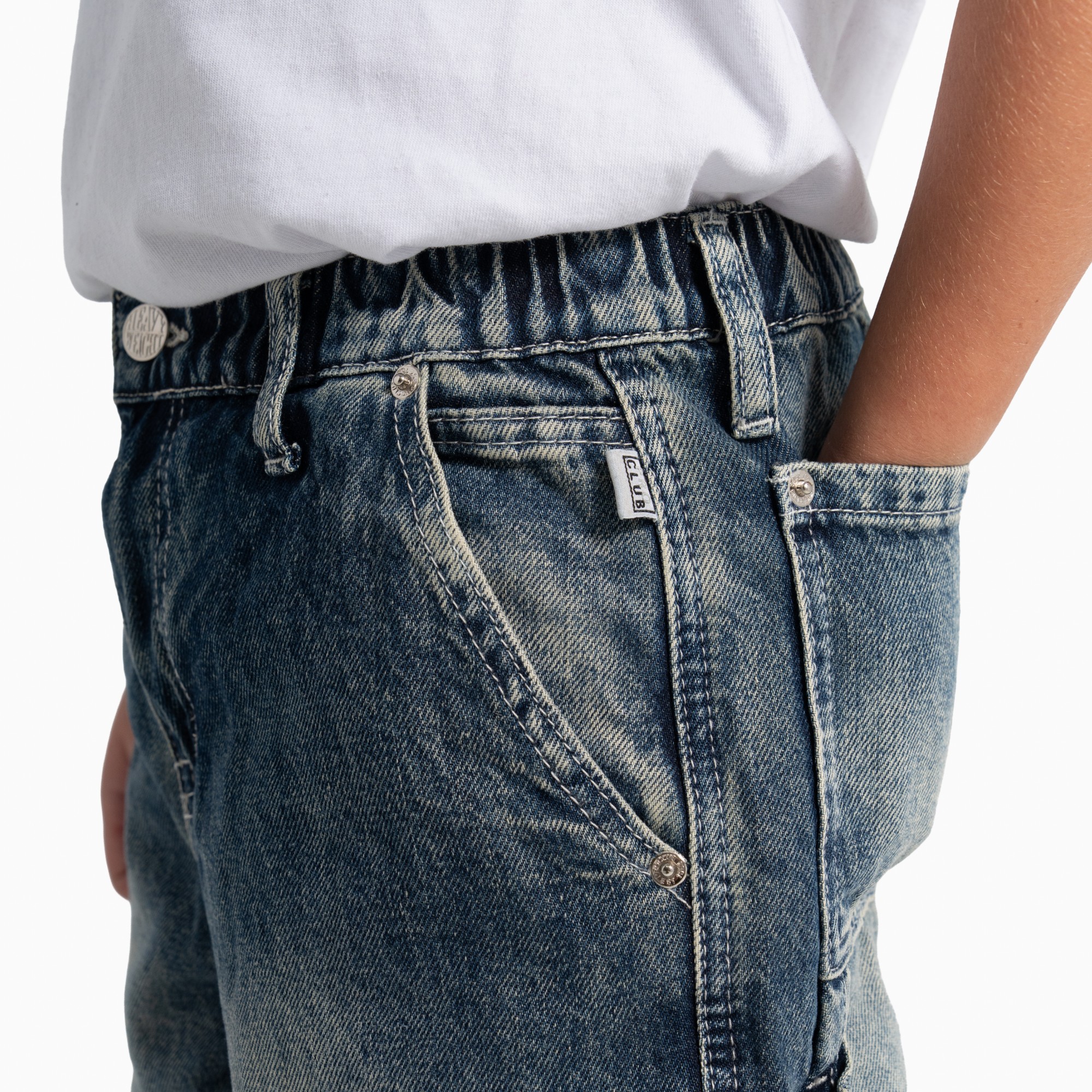 Kid's Flannel Lined Denim (image 5 of 6)