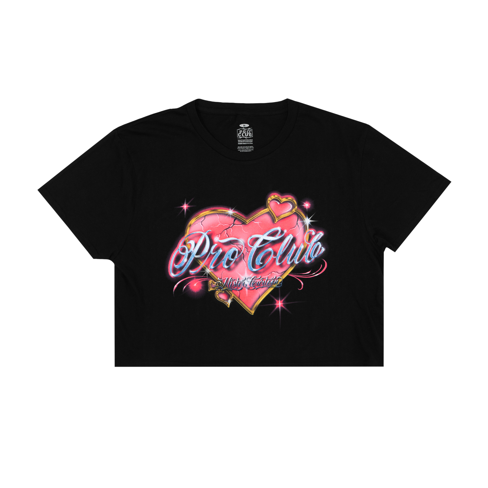 Mister Cartoon "Heart" Women's Crop Top