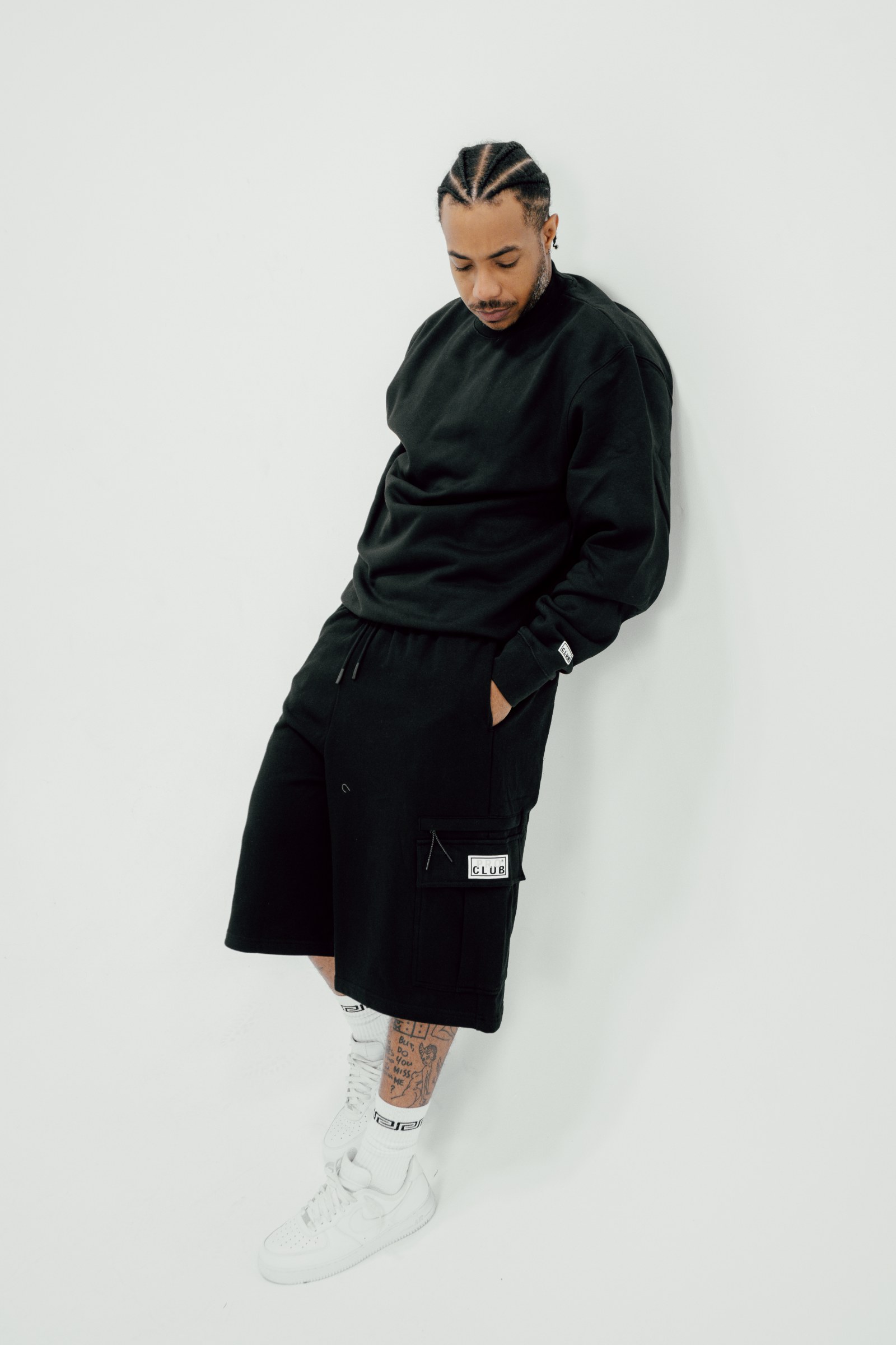 Heavyweight Basic Crewneck Sweater lifestyle photo 3