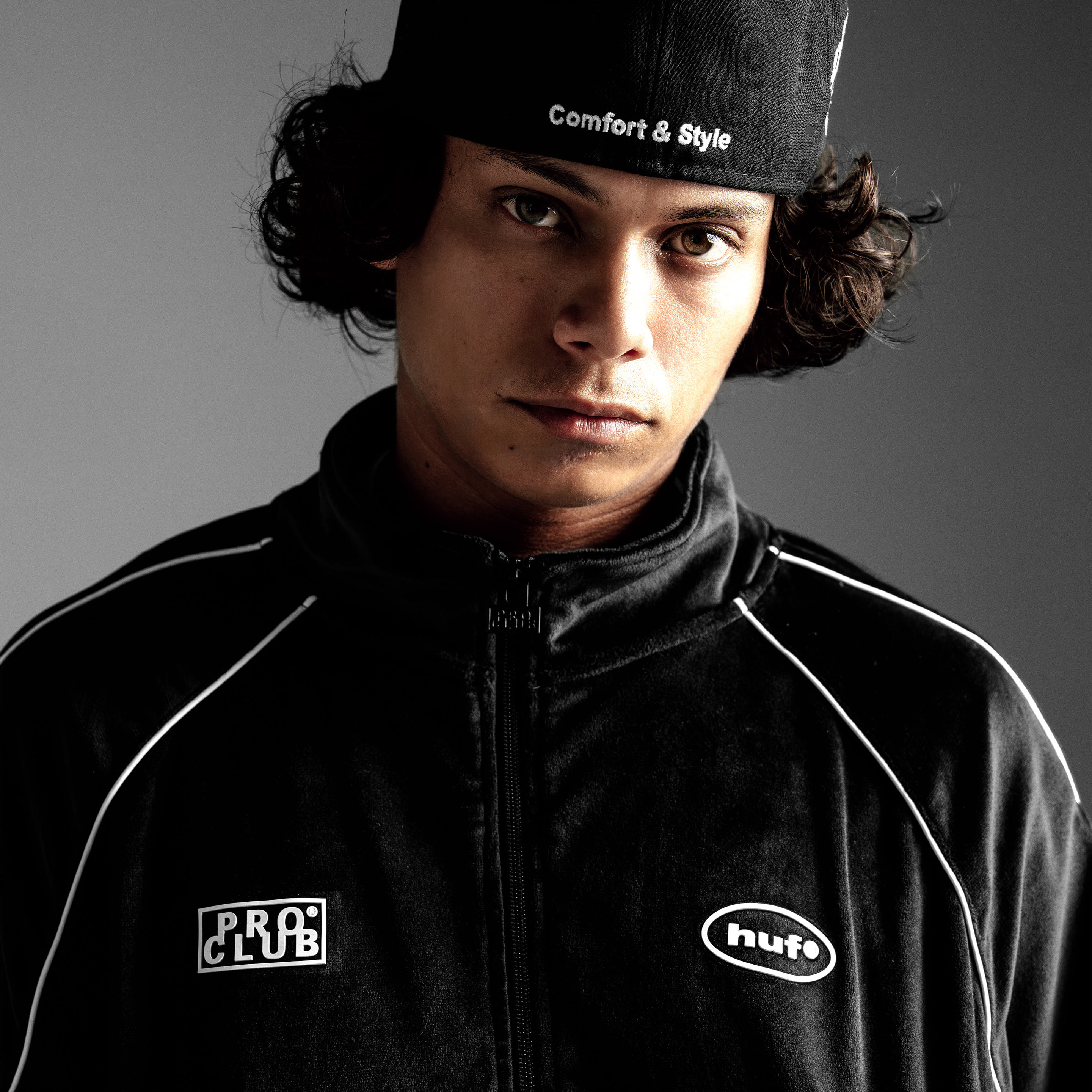 Huf Velour Track Jacket (image 7 of 8)