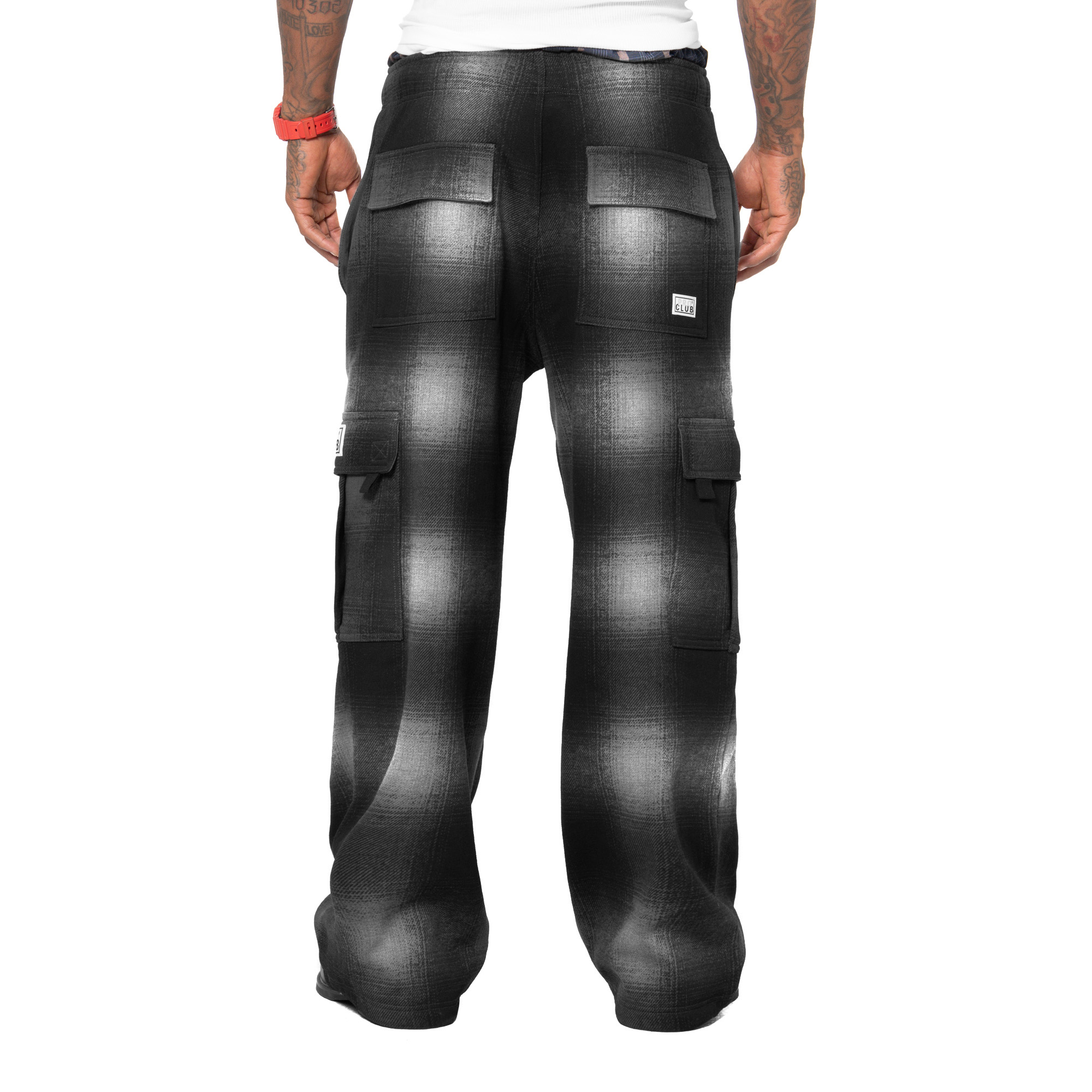Heavyweight Ombre Fleece Cargo Sweatpant (image 2 of 2)
