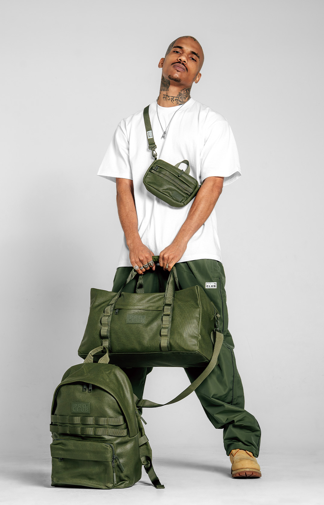 Utility Shoulder Pack Bag lifestyle photo 1