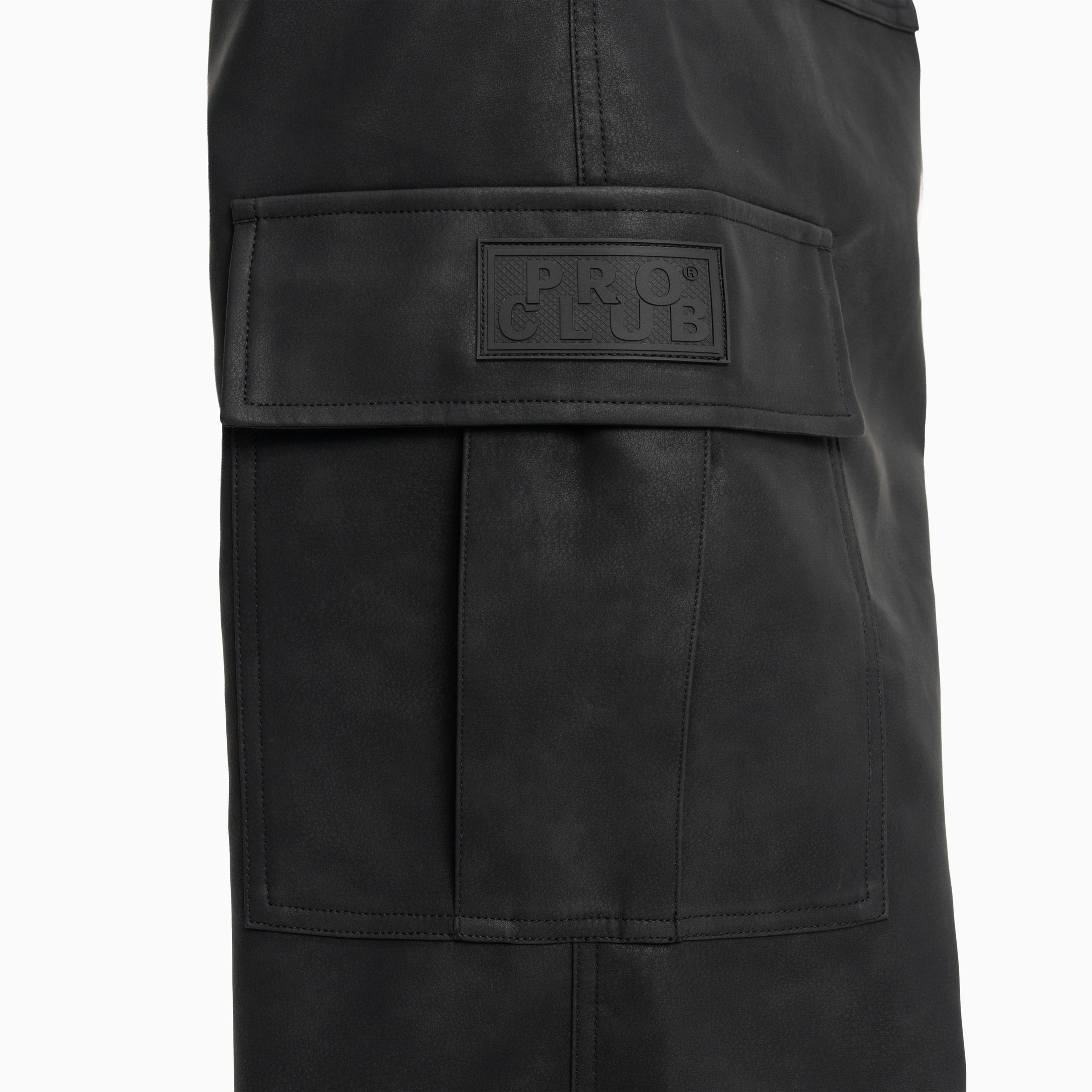 Heavywide Vegan Leather Cargo Pant (image 5 of 5)