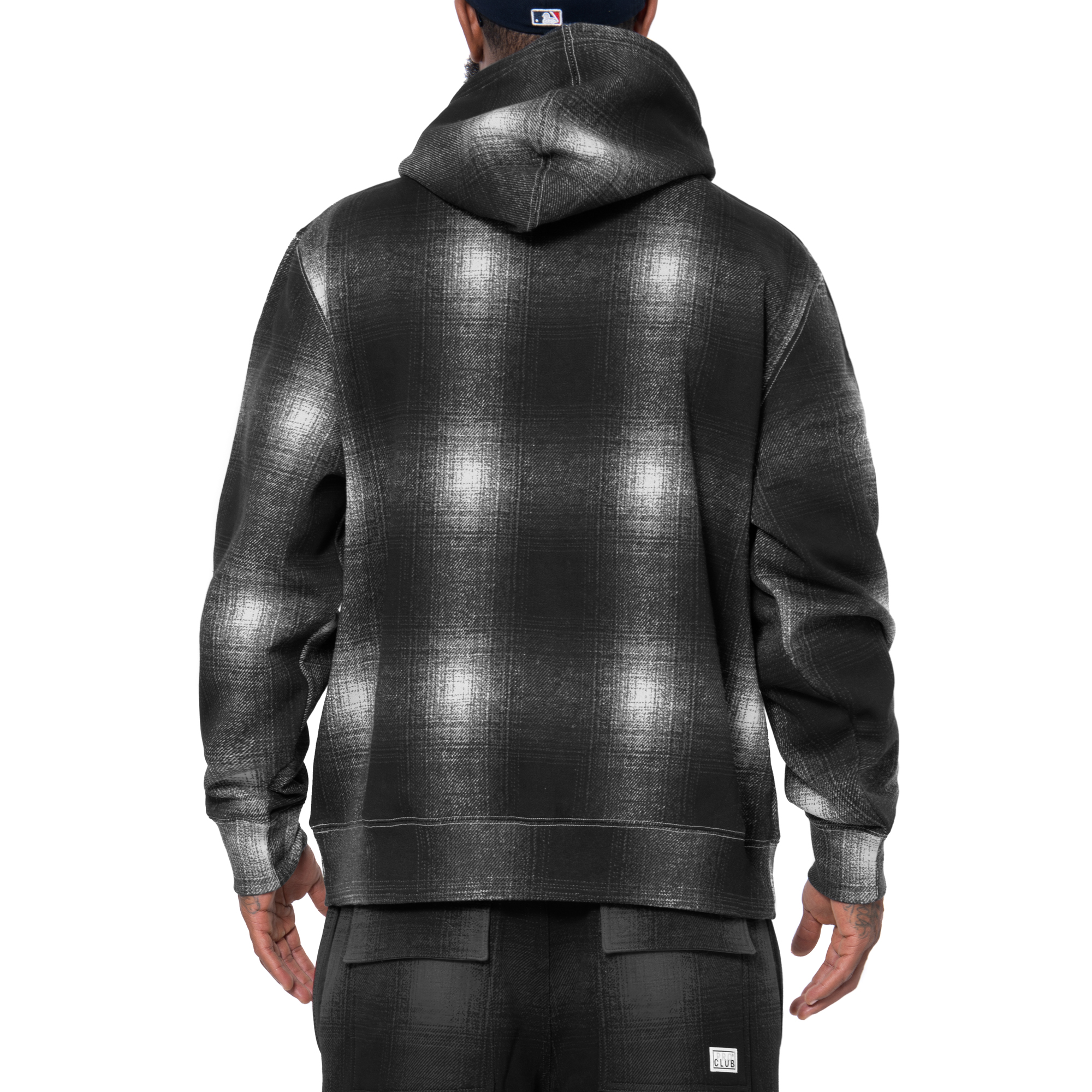 Ombre Fleece Pullover Hoodie (image 2 of 3)
