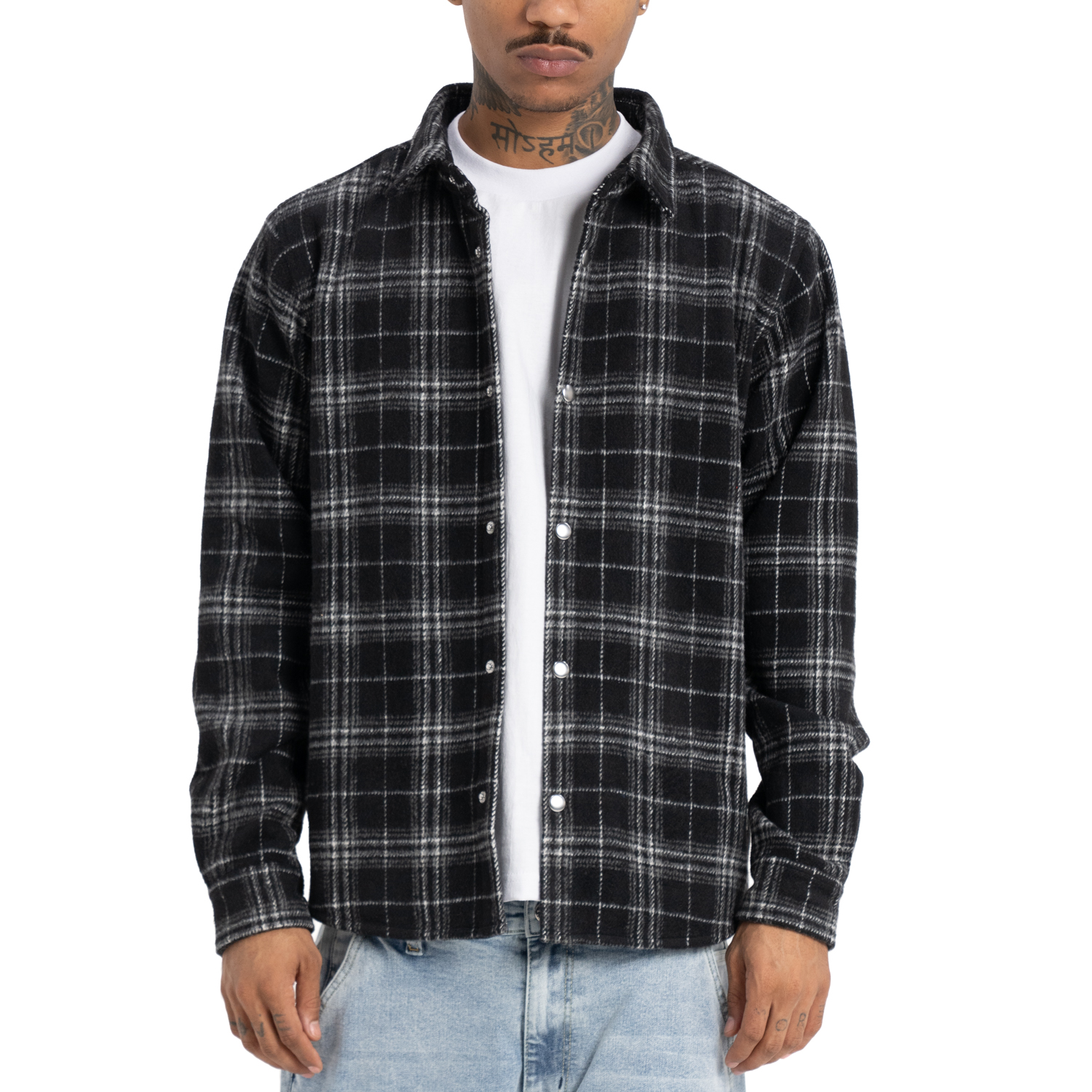 Heavyweight Flannel Shirt Jacket