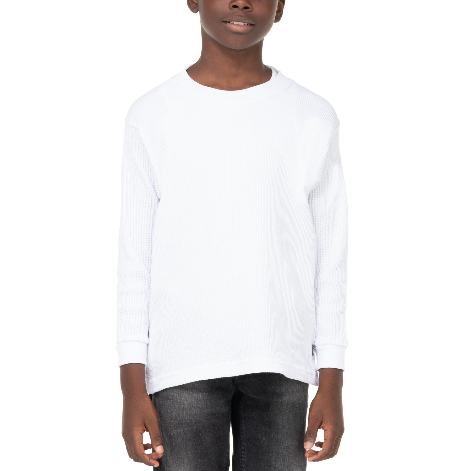 Youth Long Sleeve Thermal Tee (image 1 of 2)