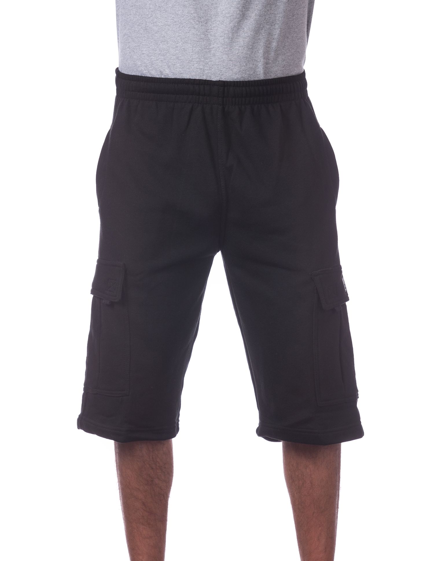 Fleece Cargo Shorts (image 1 of 4)