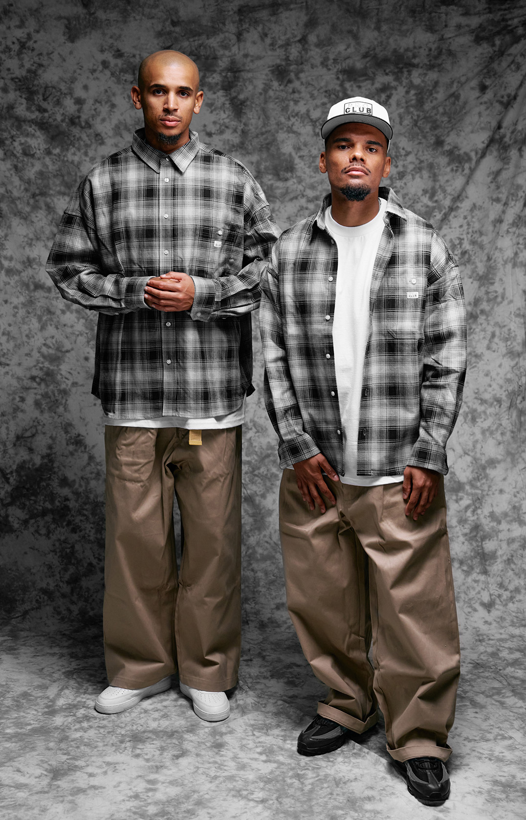 Heavywide Ombre Flannel Shirt lifestyle photo 1