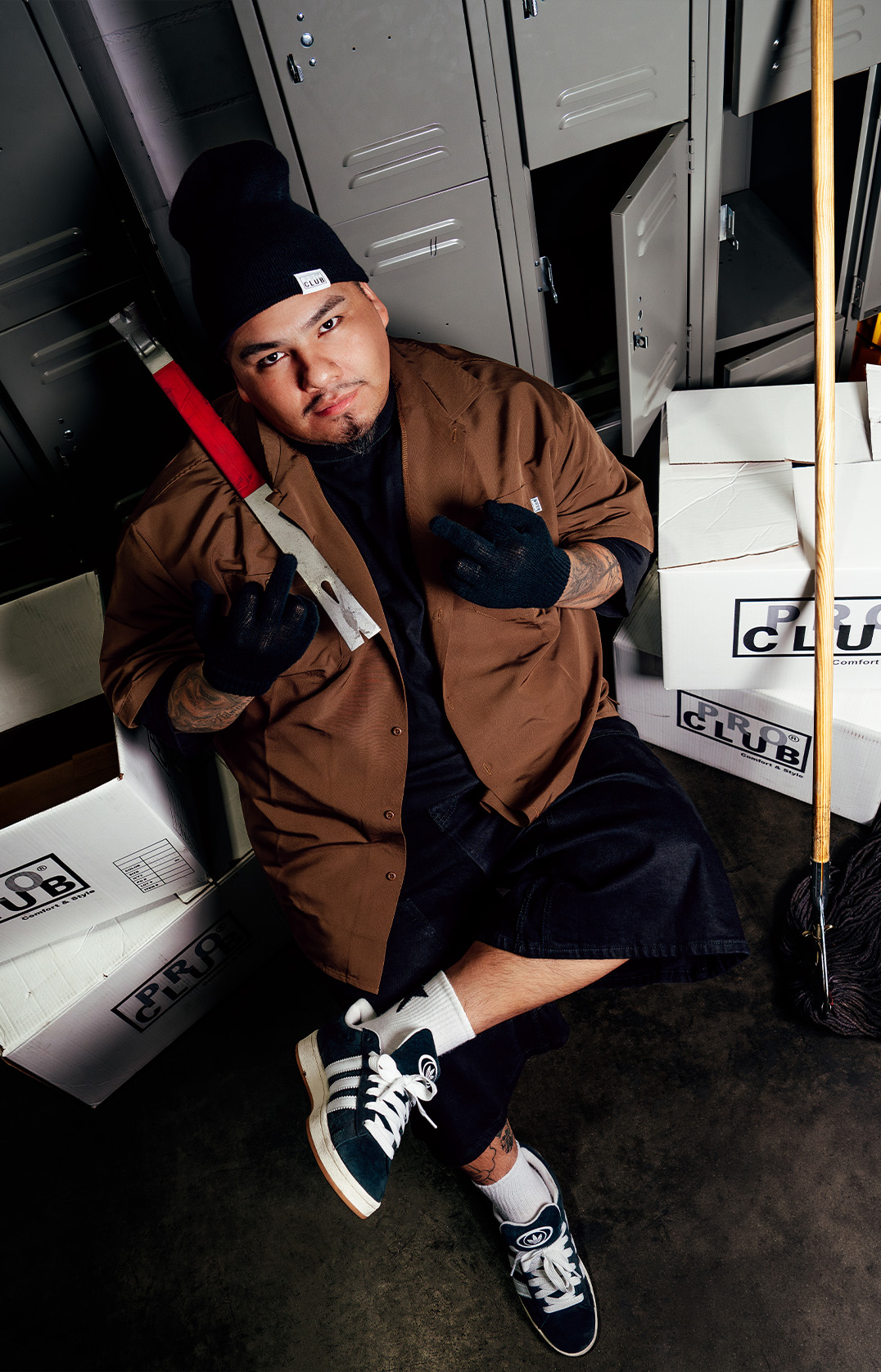 Heavyweight Short Sleeve Work Shirt lifestyle photo 1