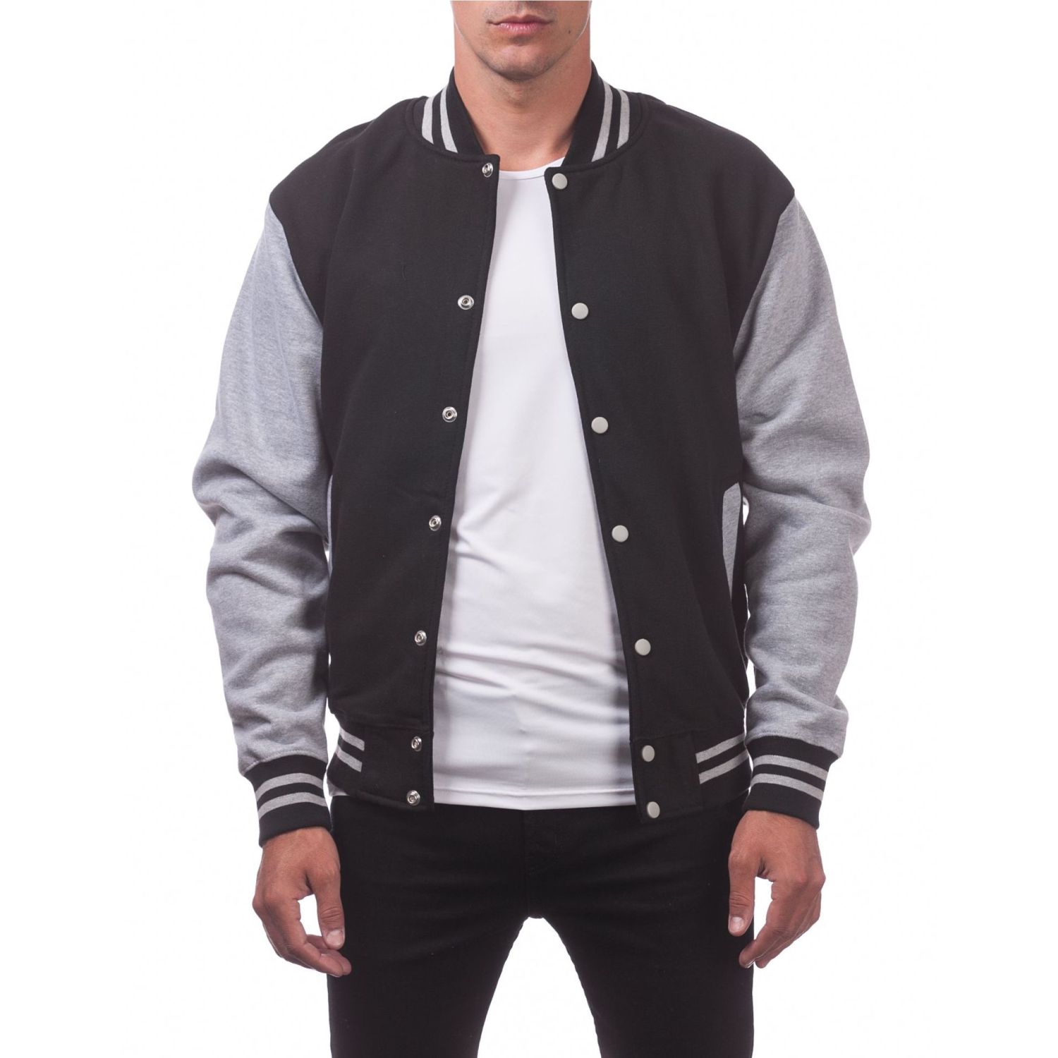 Varsity Fleece Baseball Jacket