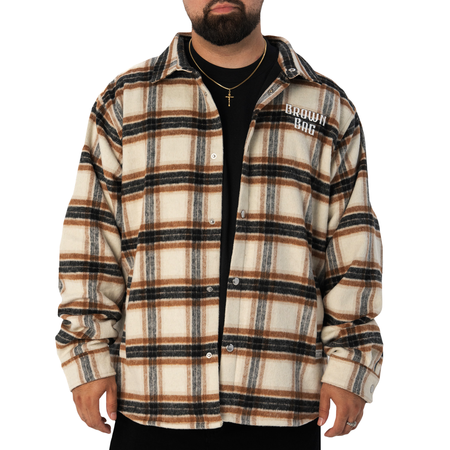 Brown Bag Flannel Shirt Jacket (image 3 of 4)