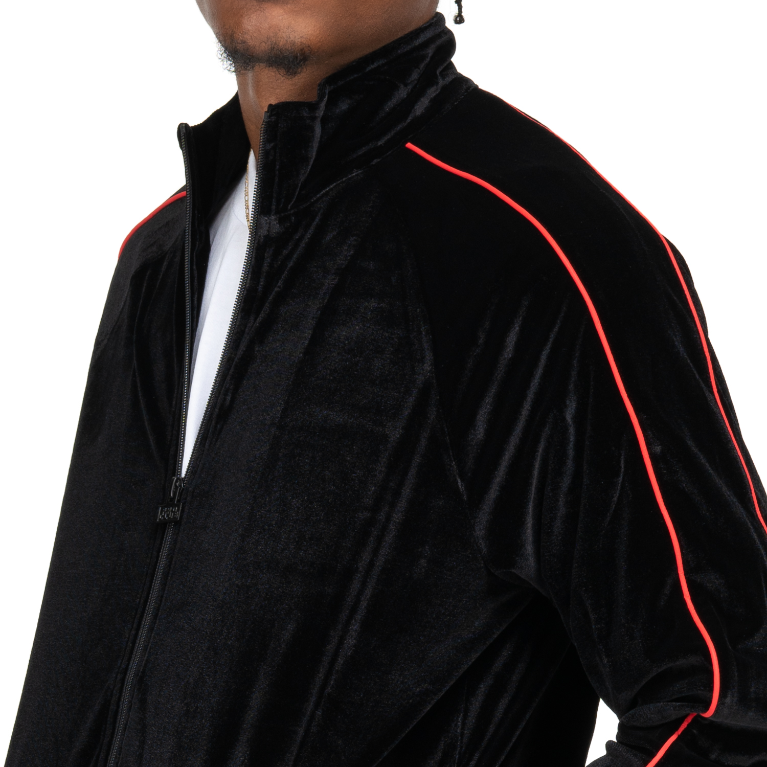 Comfort Velour Track Jacket (image 4 of 5)