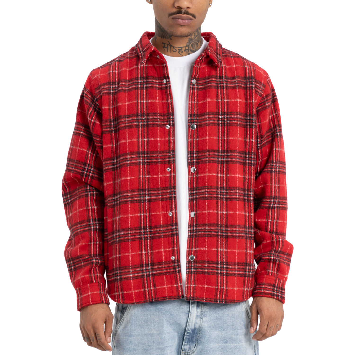 Heavyweight Flannel Shirt Jacket