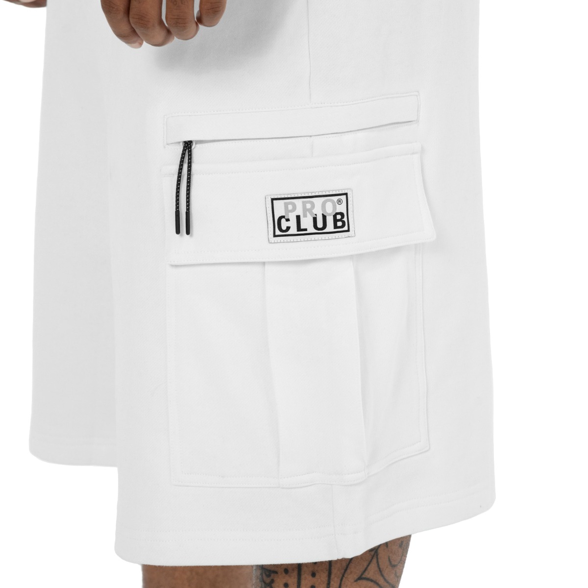 Comfort Oversized French Terry Cargo Short (image 3 of 4)