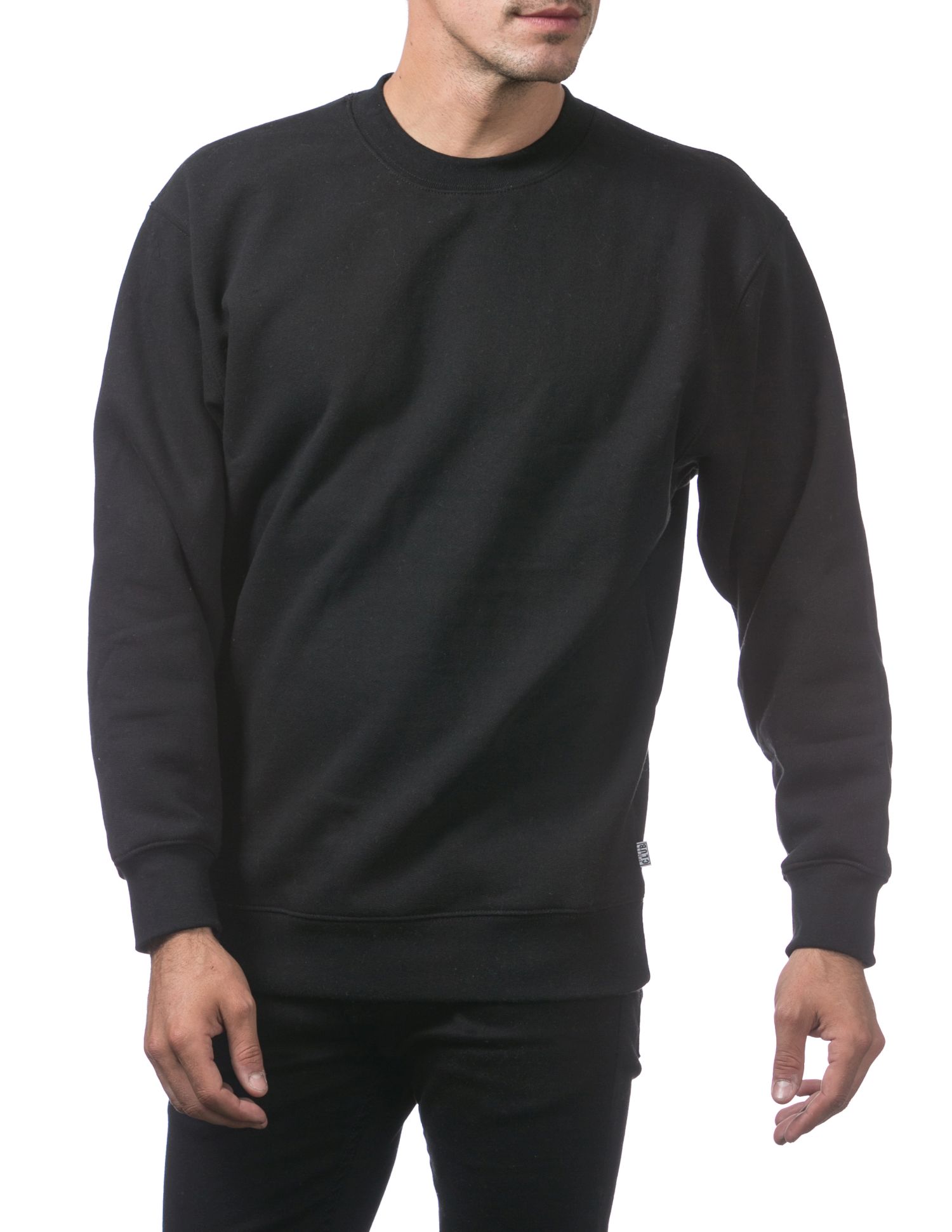 Comfort Crew Neck Fleece Pullover Sweater (9oz) (image 3 of 5)