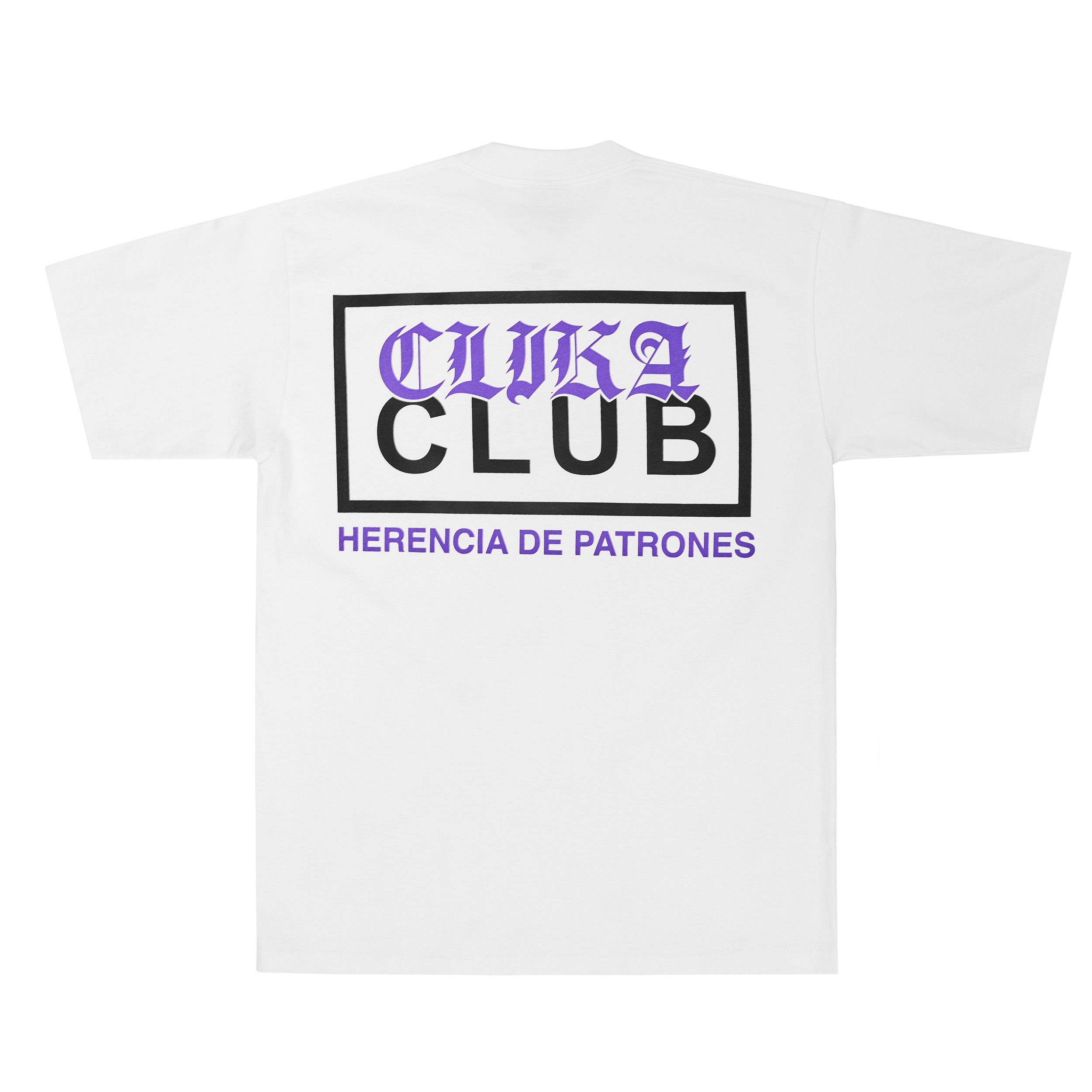 Herencia de Patrones "Clika Club" White T-Shirt (image 2 of 2)