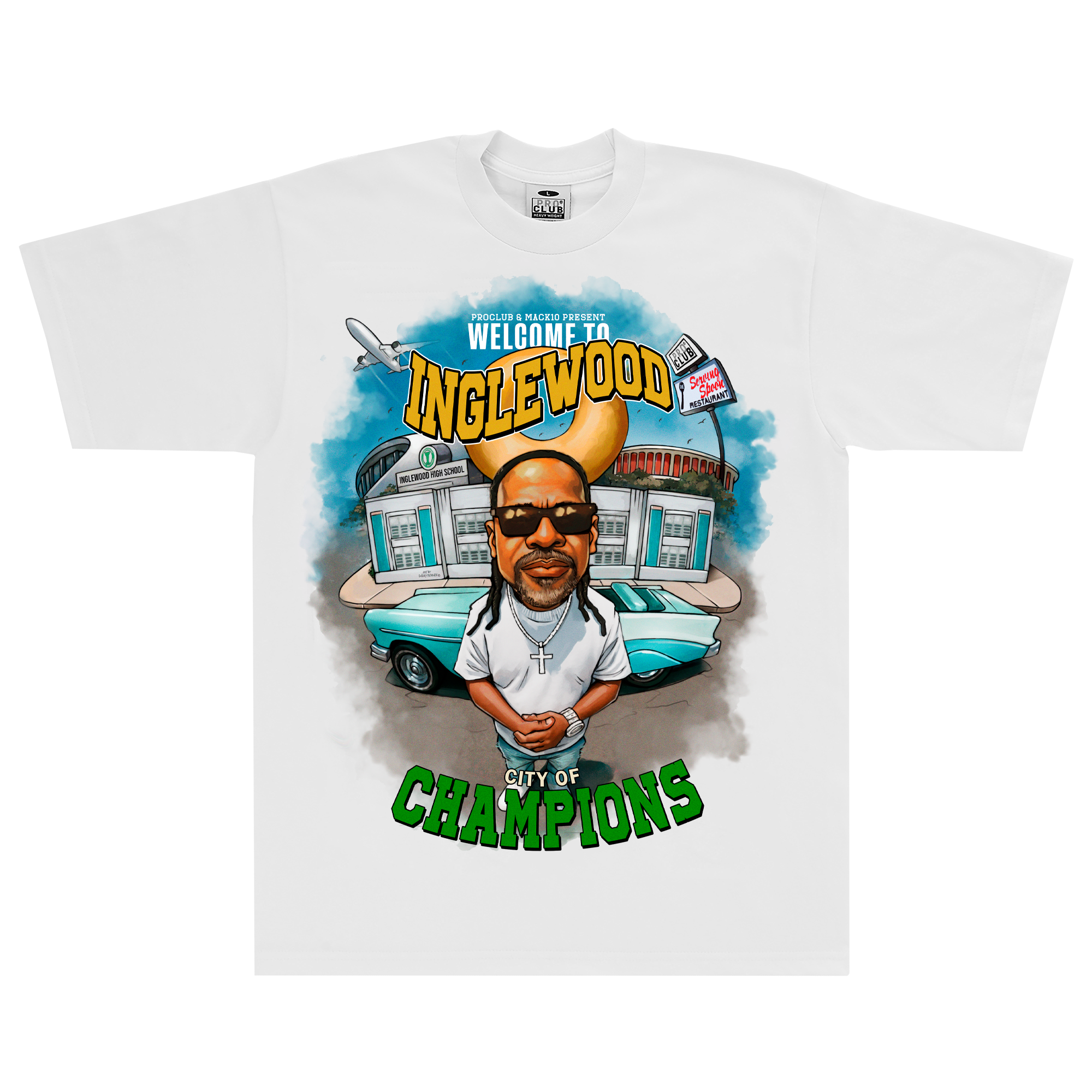 Mack 10 "Inglewood: City of Champions" Tee