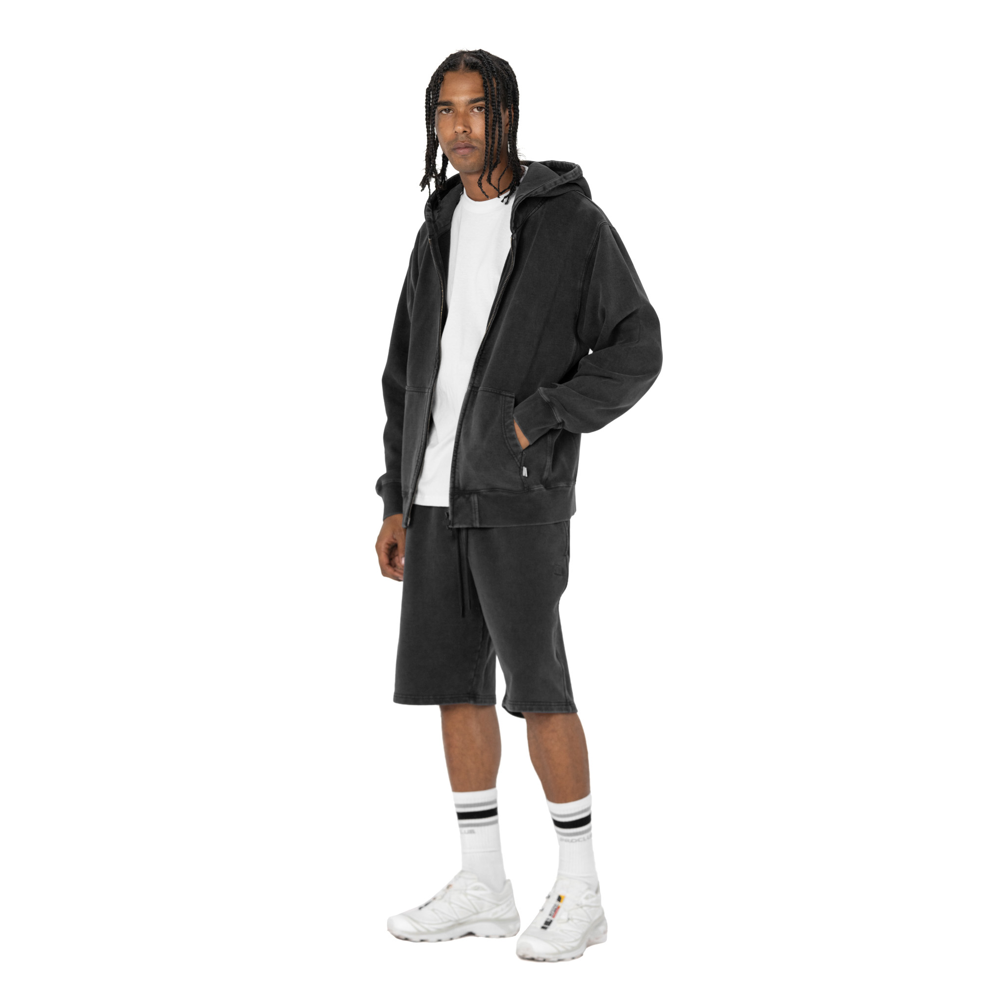 Heavyweight Vintage Wash Zip-Up (image 5 of 5)