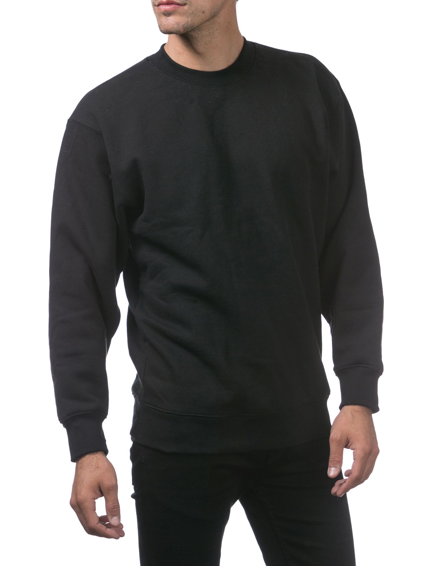 Comfort Crew Neck Fleece Pullover Sweater (9oz) (image 4 of 5)
