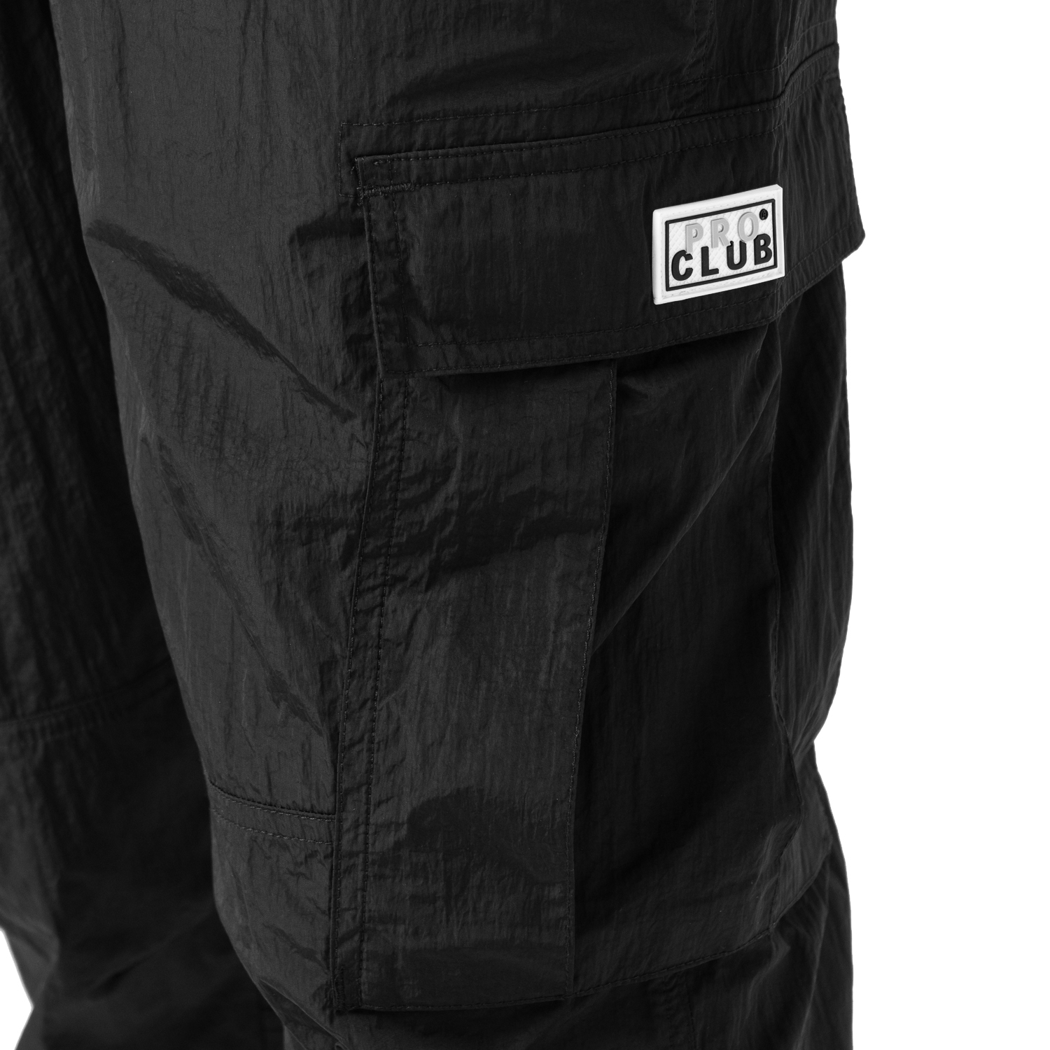 Comfort Metallic Nylon Cargo Pant (image 3 of 9)