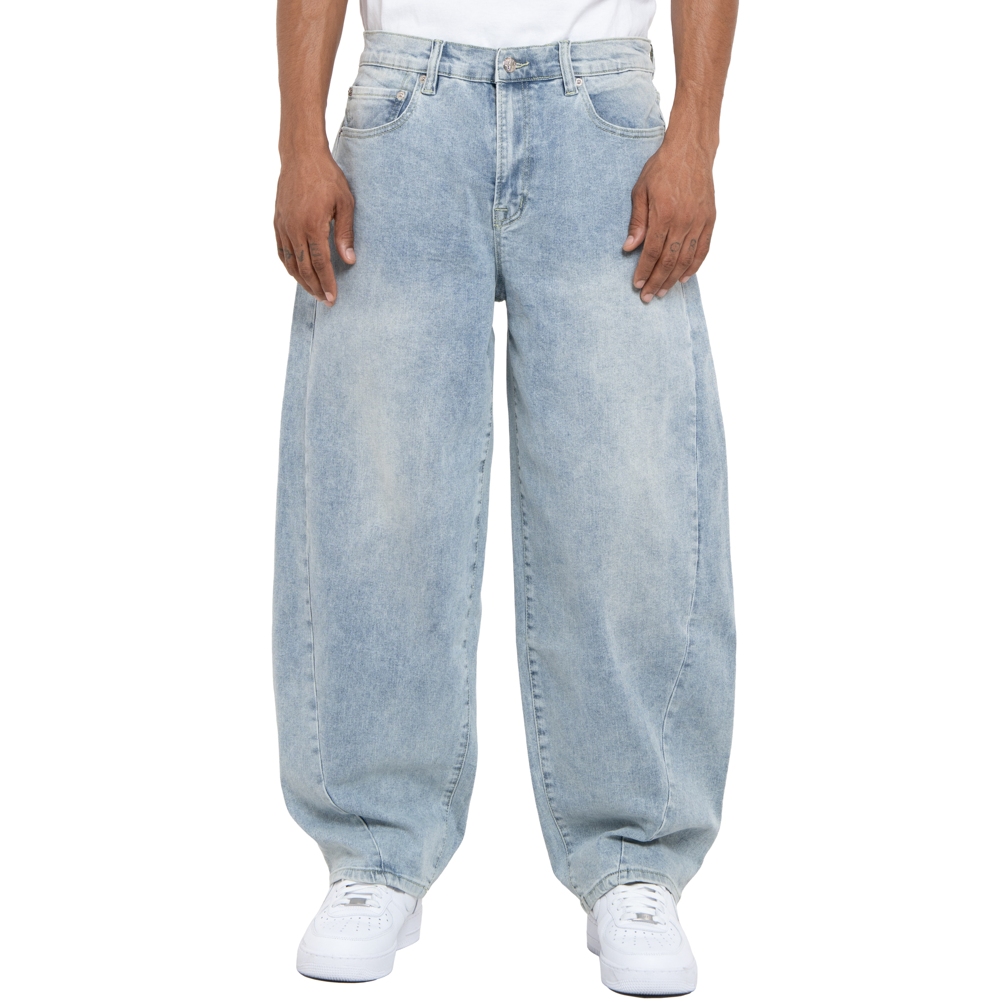 Heavyweight Barrel Leg Denim Pant